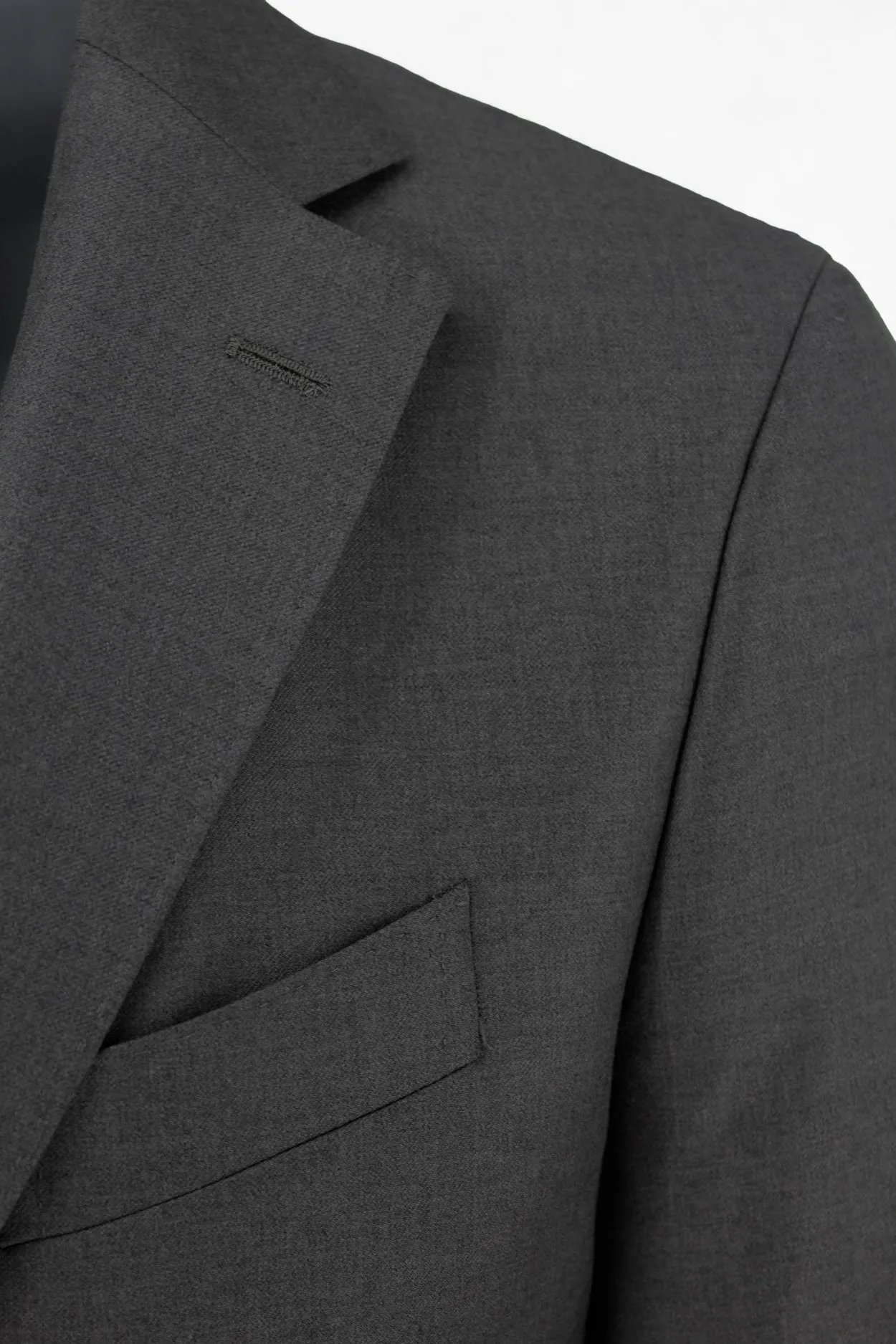 Notch Lapel Charcoal Suit sold by Ike Behar product image thumbnail 2