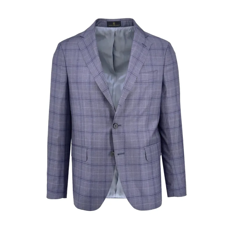 Lavender Check Sport Coat sold by Ike Behar