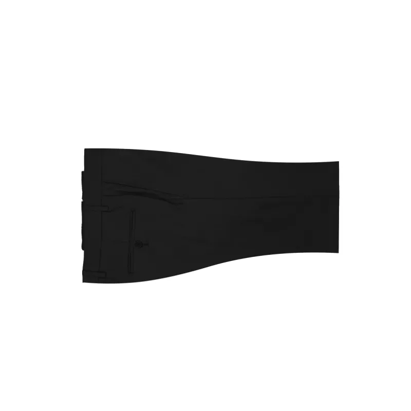 Black Loro Piana Twill Dress Pant sold by Ike Behar