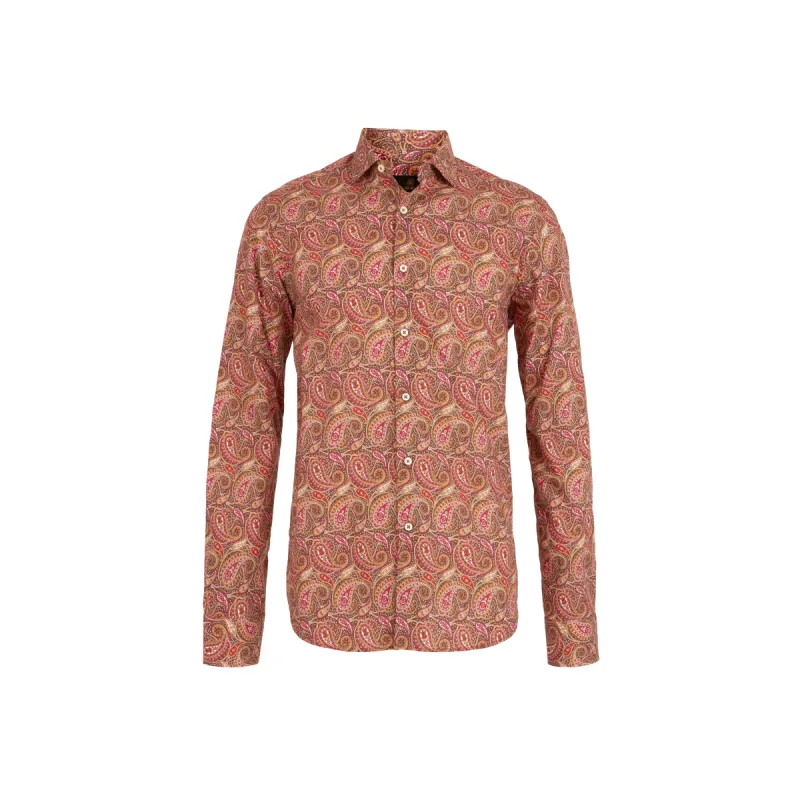 Paisley Print Sport Shirt sold by Ike Behar