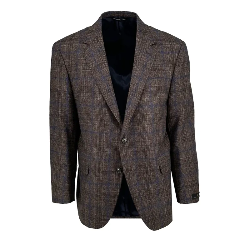 Chocolate Glenn Plaid Sport Coat sold by Ike Behar