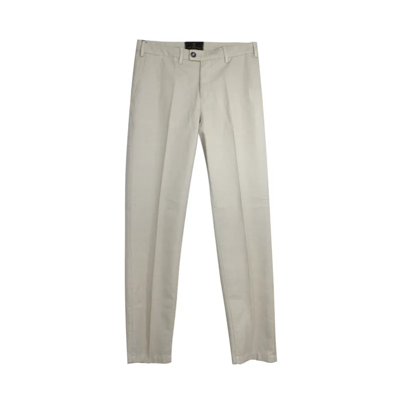 Tan Stretch Chino Pant sold by Ike Behar