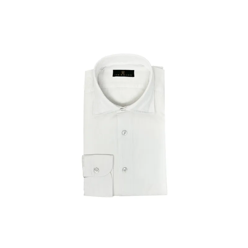 White Seersucker Shirt sold by Ike Behar