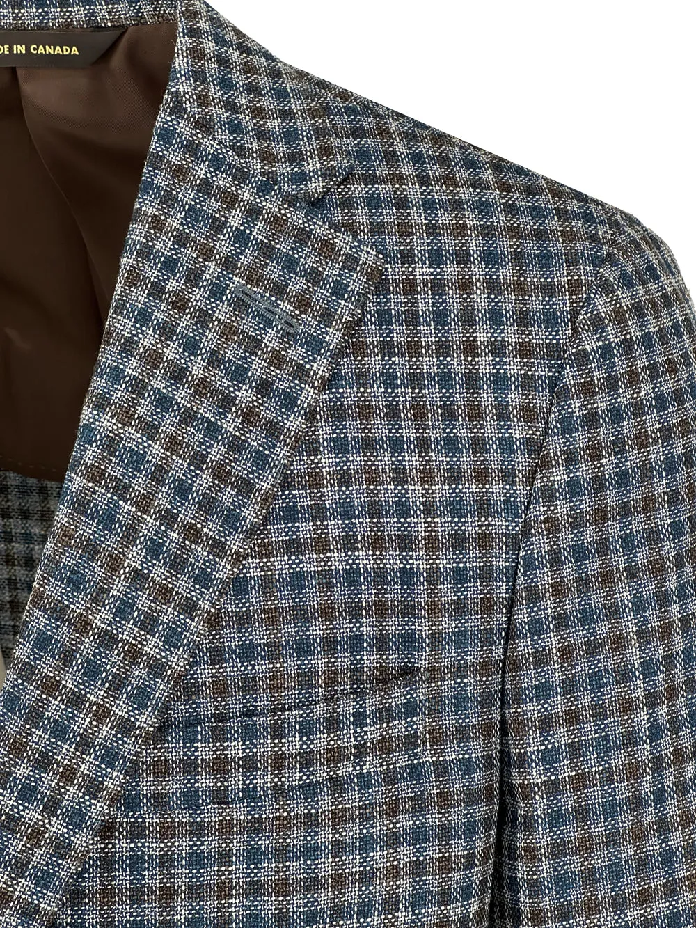 Brown and Forest Green Buffalo Check Sport Coat sold by Ike Behar product image thumbnail 2