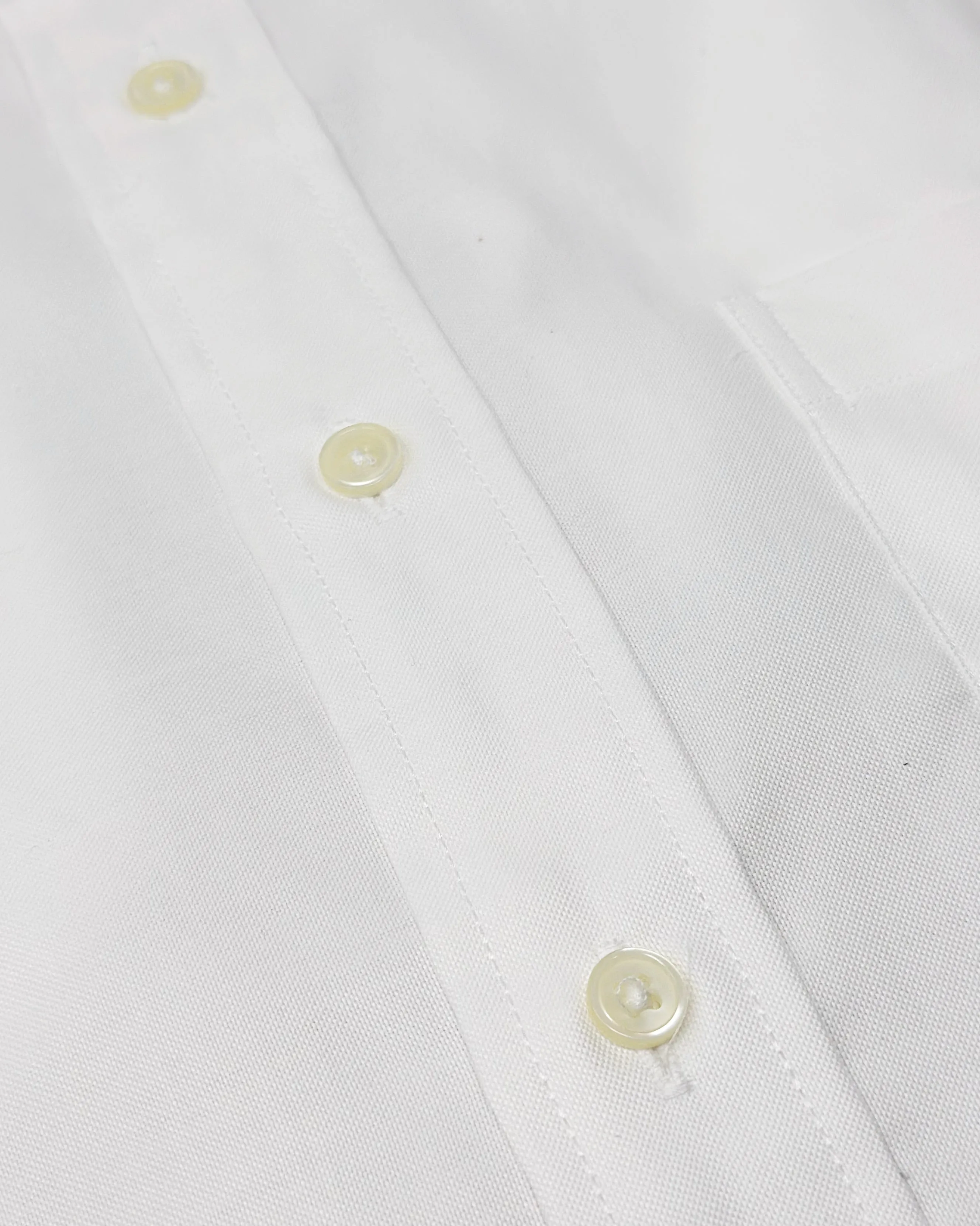 White Oxford Button-Down Shirt sold by Ike Behar product image thumbnail 3