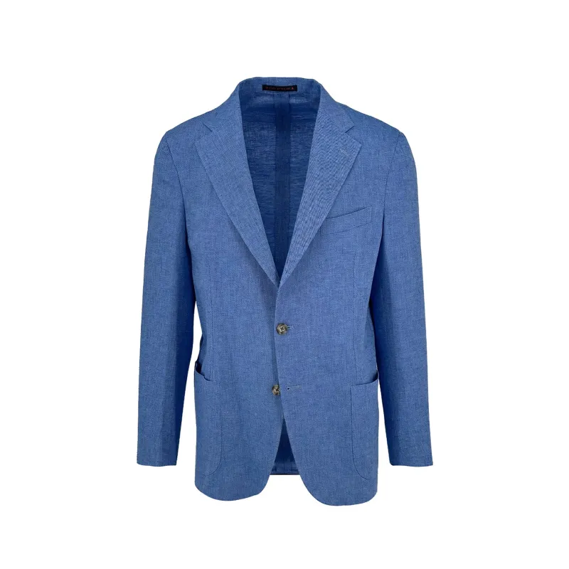 Sky Blue Twill Sport Coat sold by Ike Behar