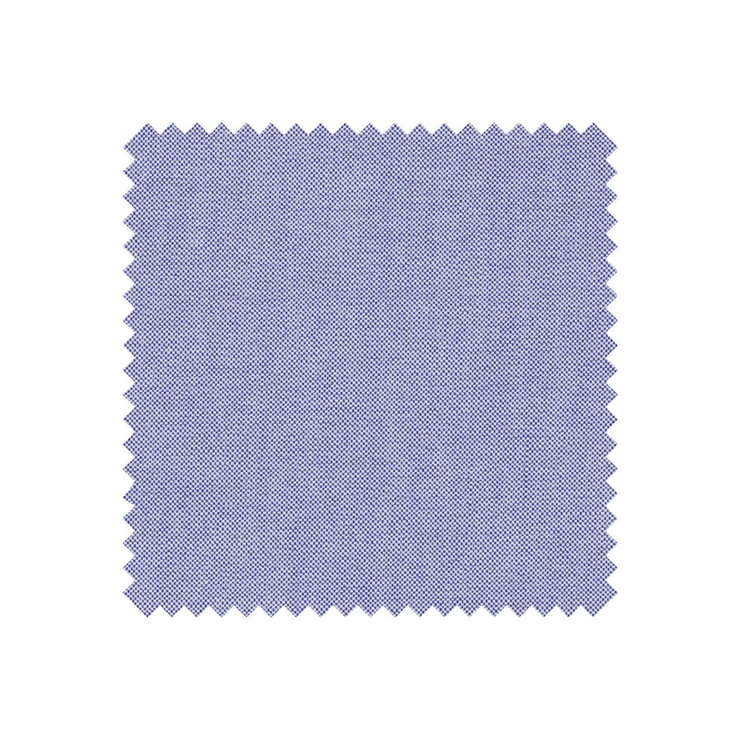 Blue Royal Oxford Made to Measure Shirt sold by Ike Behar