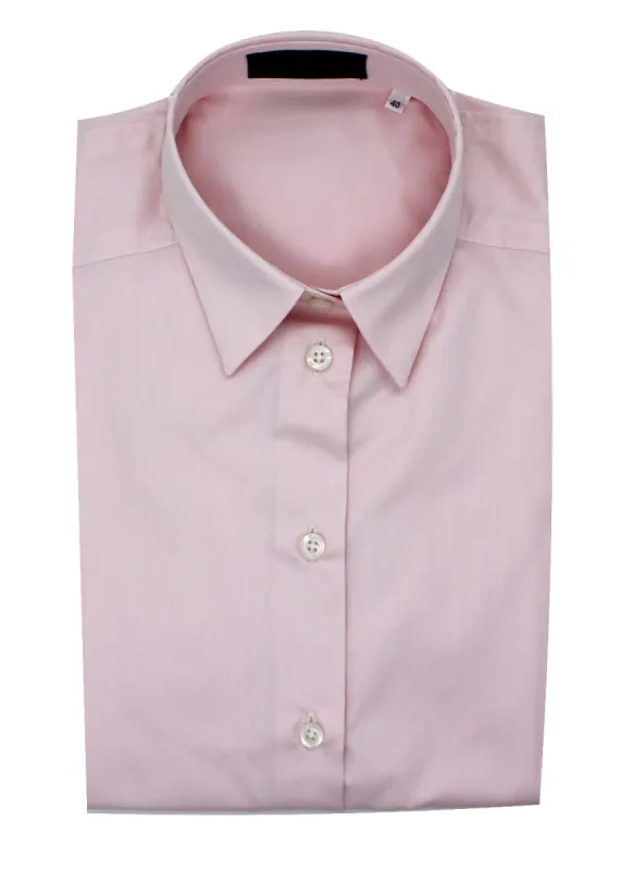 Pink Twill Ladies Shirt sold by Ike Behar