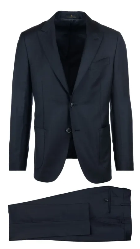 Navy Traveller Suit sold by Ike Behar