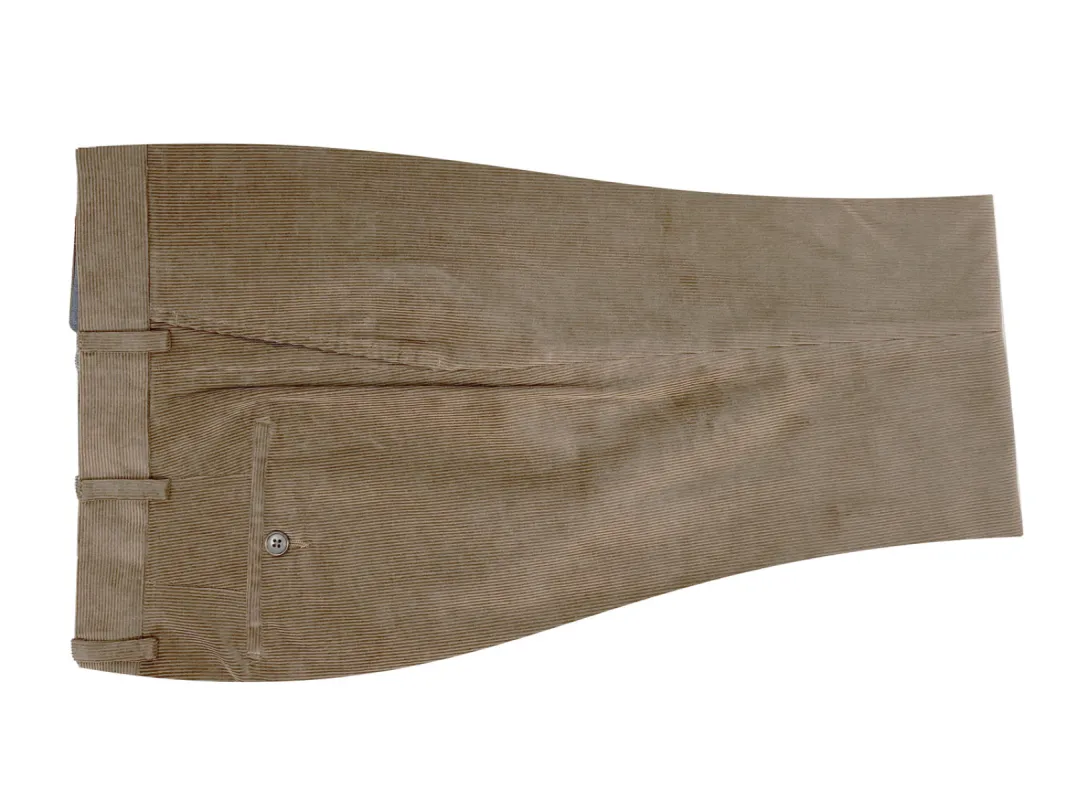 Tan Corduroy Pant sold by Ike Behar