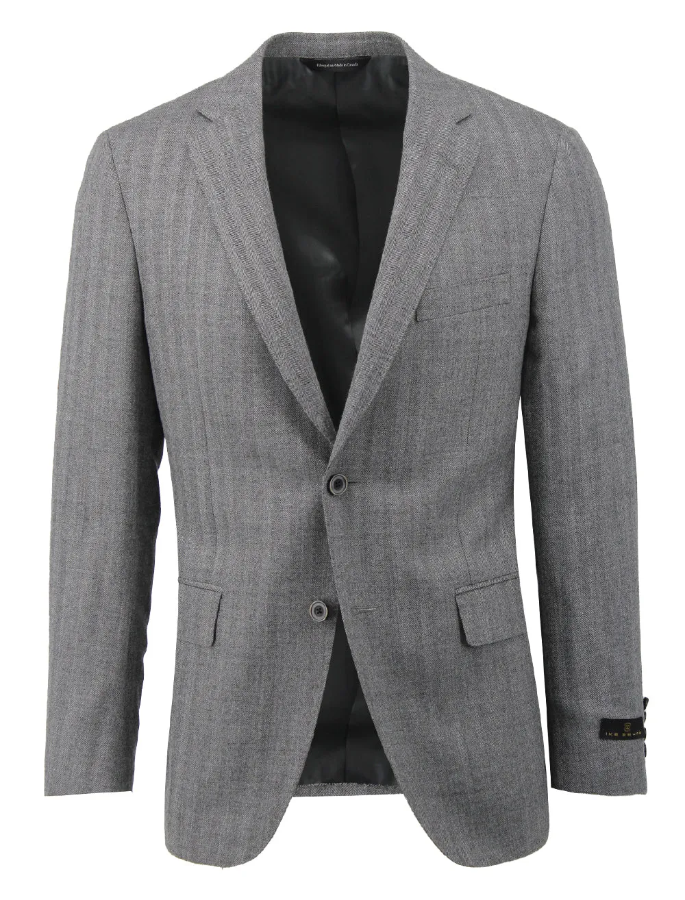 Grey Herringbone Sport Coat sold by Ike Behar