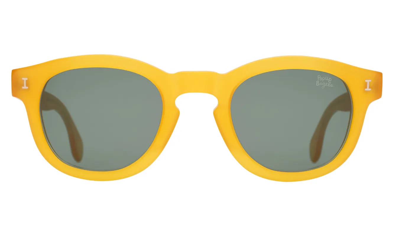 PopUp Bagels x illesteva Sunglasses made by Illesteva