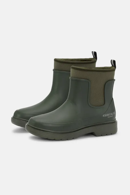 Neo Rain Boot - Army sold by Ilse Jacobsen