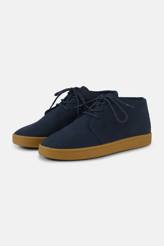 Tulip Ankle Boot for Men - Dark Indigo Mocca sold by Ilse Jacobsen