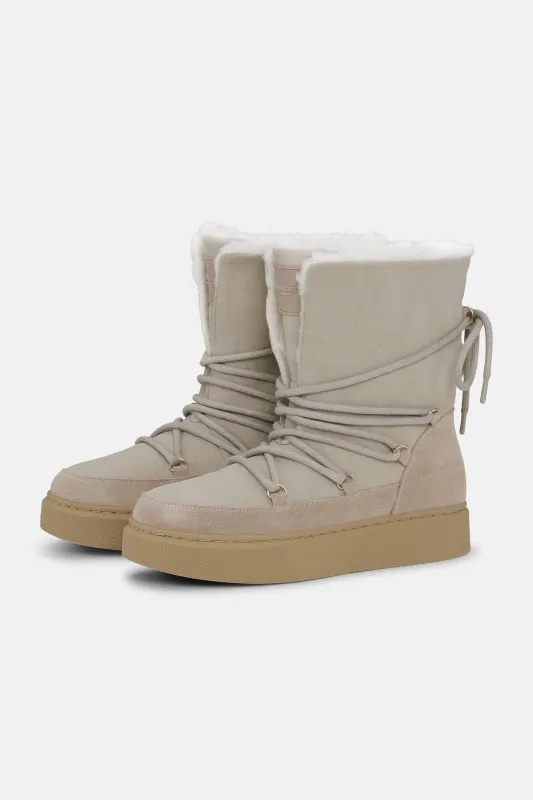 Warm Winter Low Boot - Atmosphere Natural sold by Ilse Jacobsen