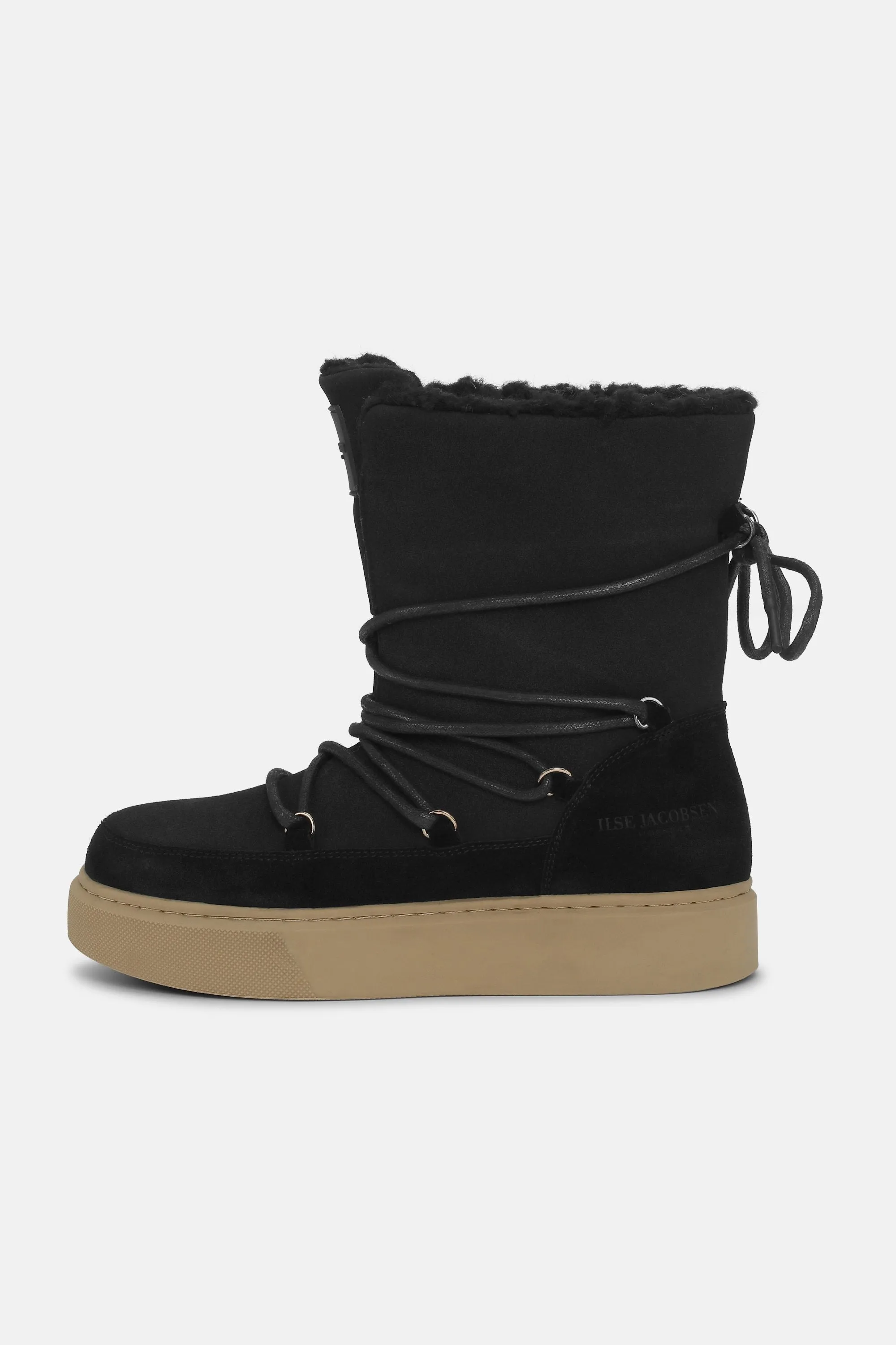 Warm Winter Low Boot - Black Natural sold by Ilse Jacobsen product image thumbnail 2