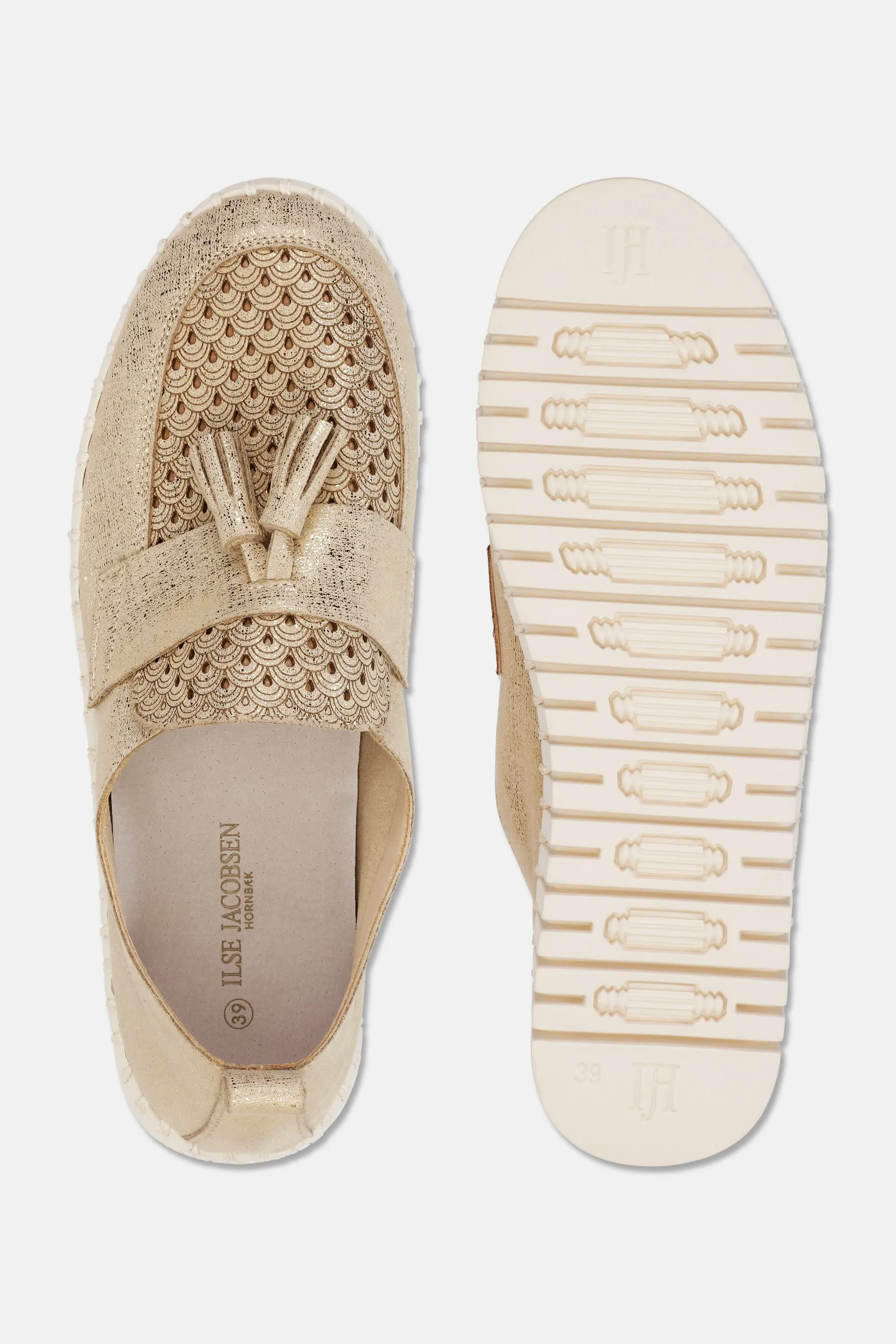 Tulip Loafer Tassel - Platin Camel sold by Ilse Jacobsen product image thumbnail 4