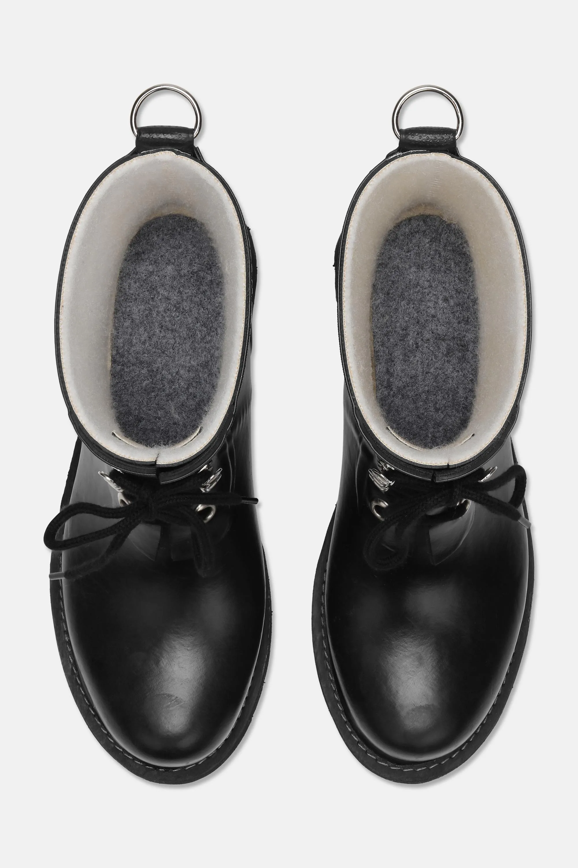 Short Rubber Boots - Black Black sold by Ilse Jacobsen product image thumbnail 3