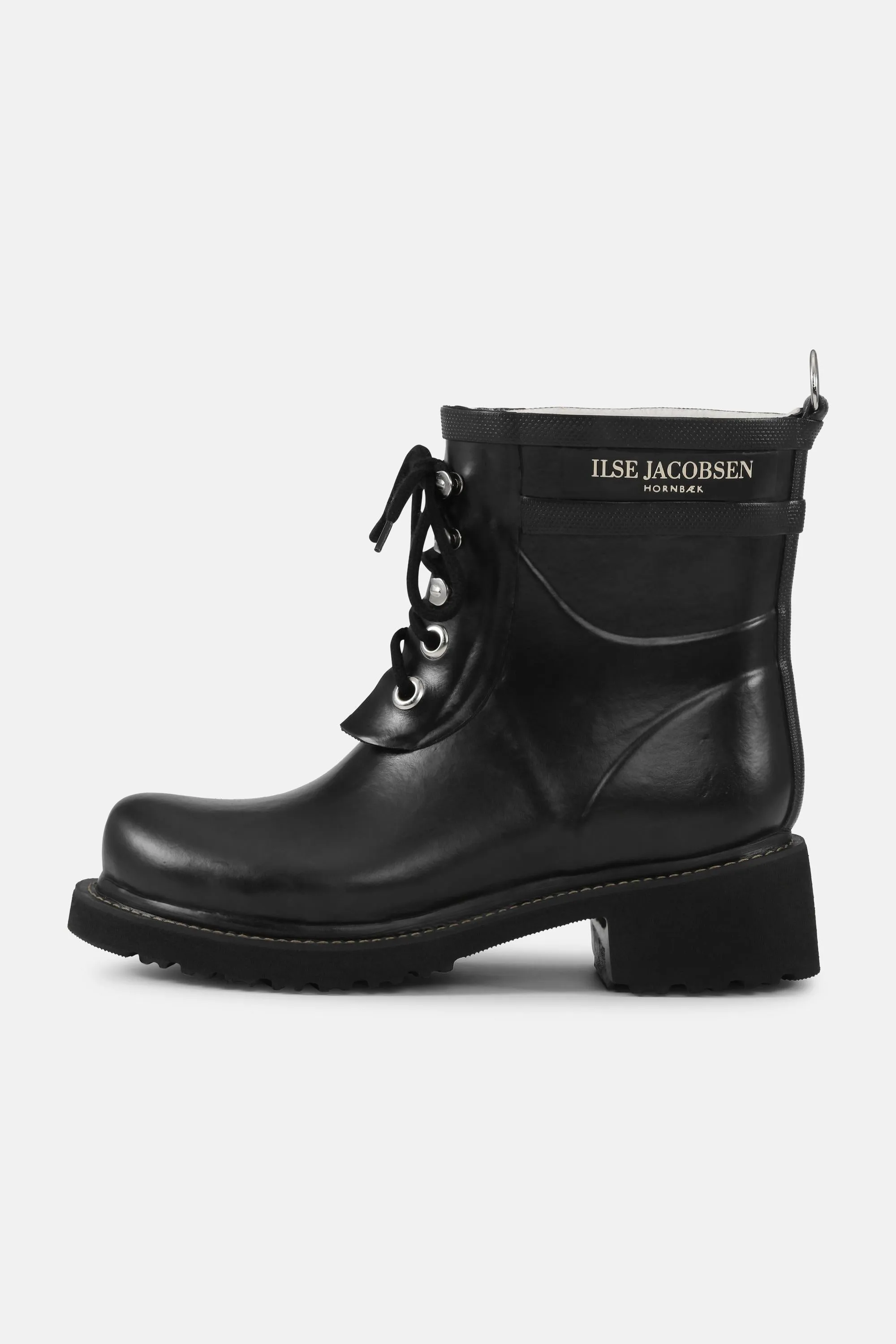 Short Rubber Boots - Black Black sold by Ilse Jacobsen product image thumbnail 2