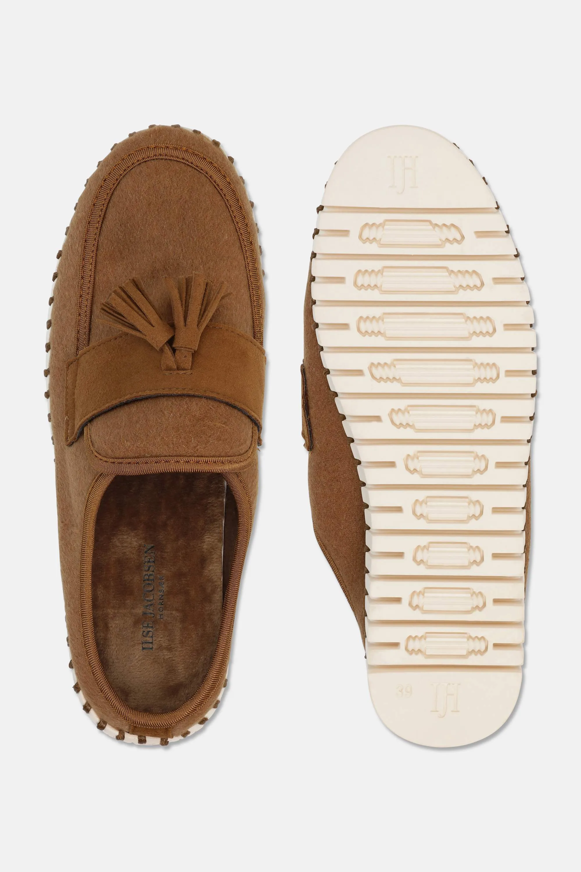 Tulip Wool Mule - Cashew Pearled Ivory sold by Ilse Jacobsen product image thumbnail 4