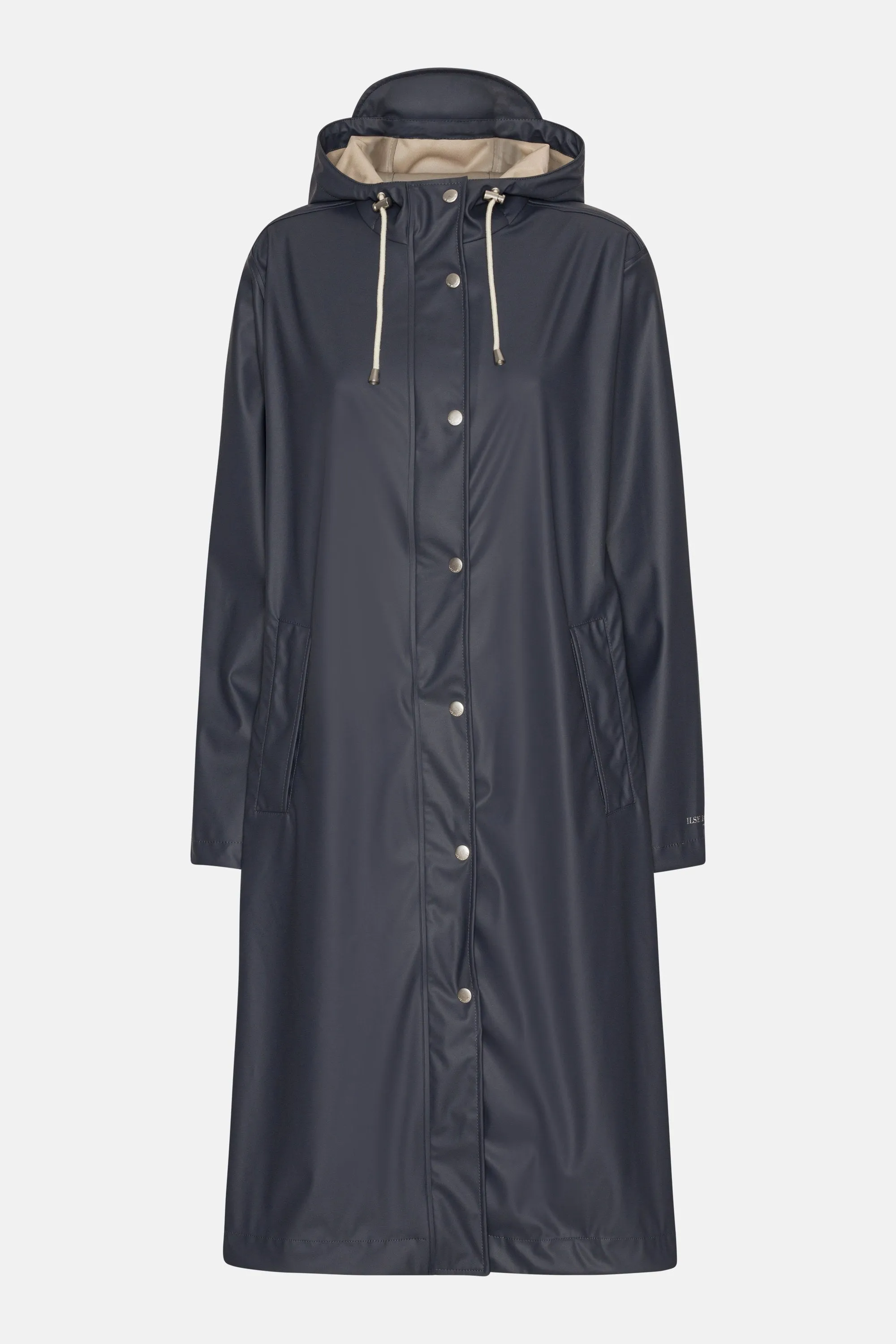 Long Rain Jacket - Ombre Blue sold by Ilse Jacobsen product image thumbnail 5