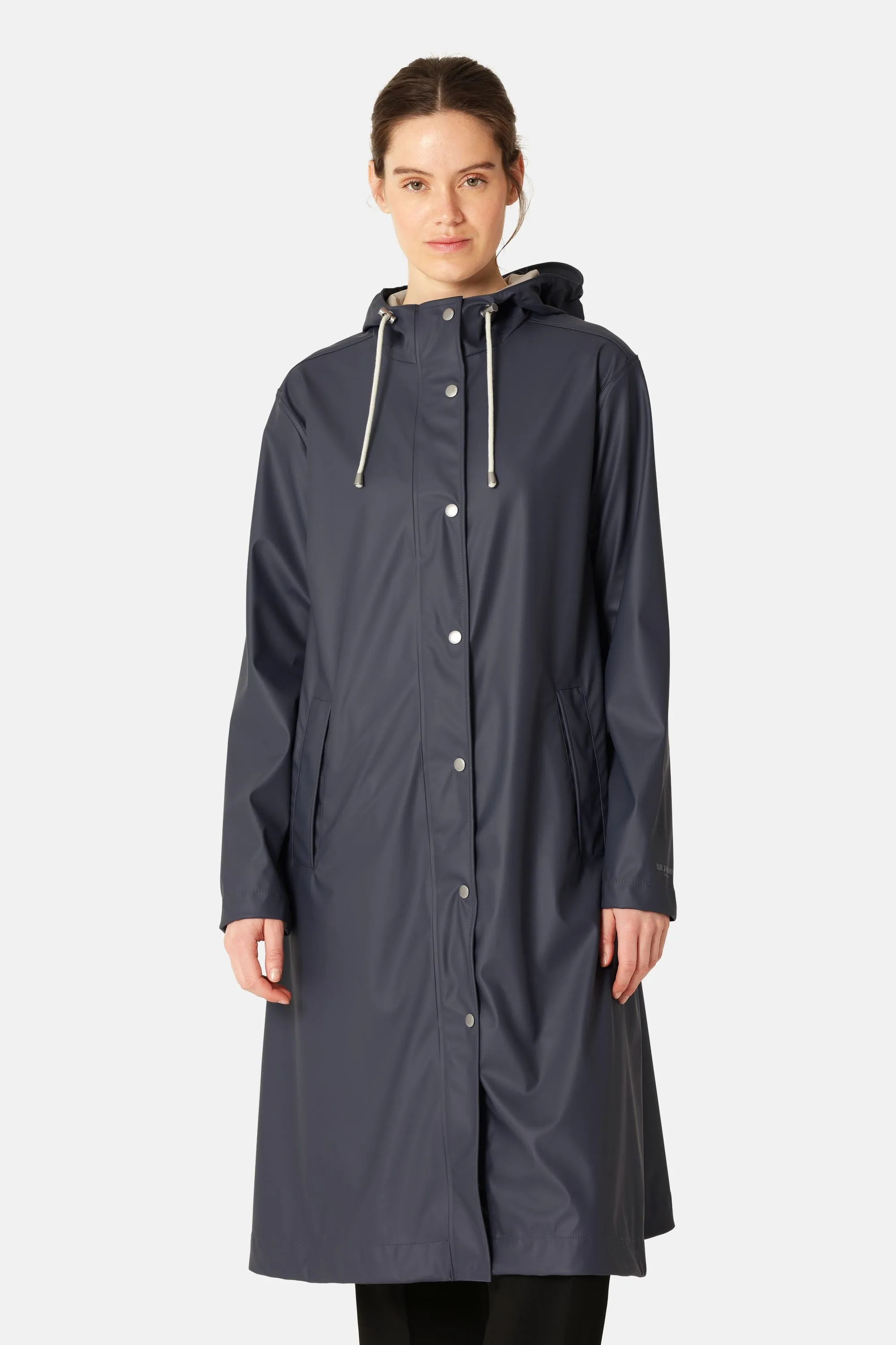 Long Rain Jacket - Ombre Blue sold by Ilse Jacobsen product image thumbnail 2