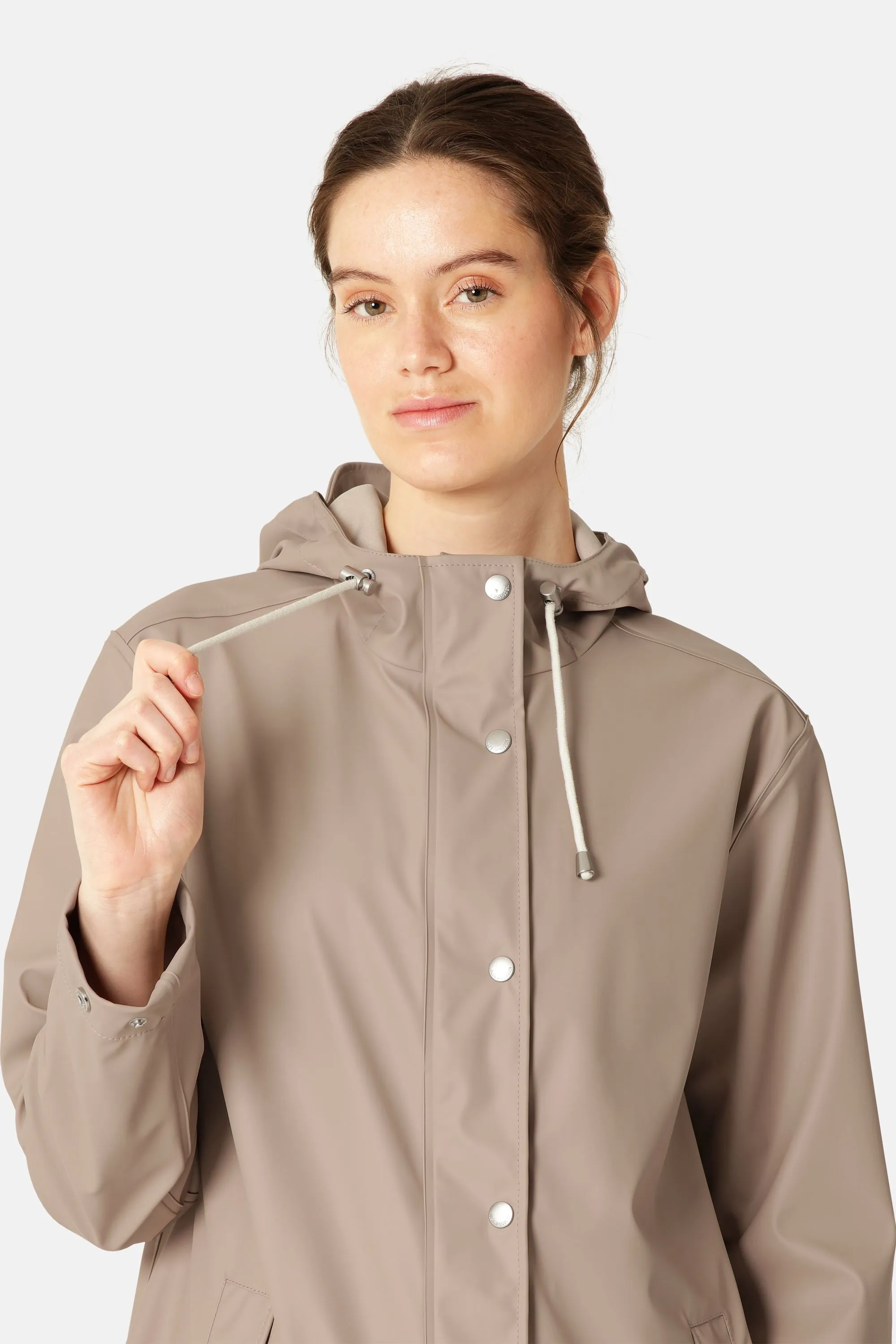 Long Rain Jacket - Atmosphere sold by Ilse Jacobsen product image thumbnail 4