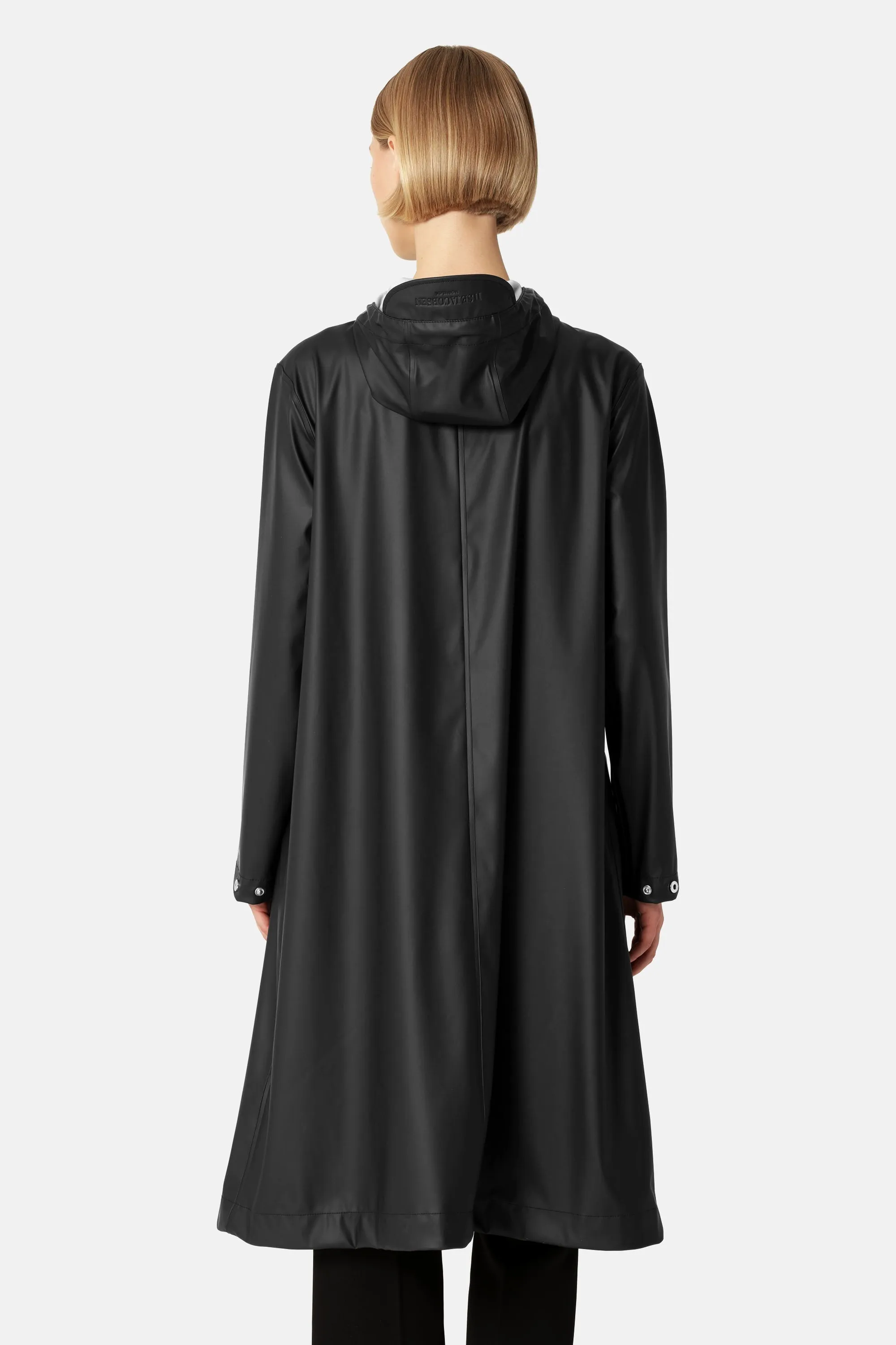 Long Rain Jacket - Black Beauty sold by Ilse Jacobsen product image thumbnail 3