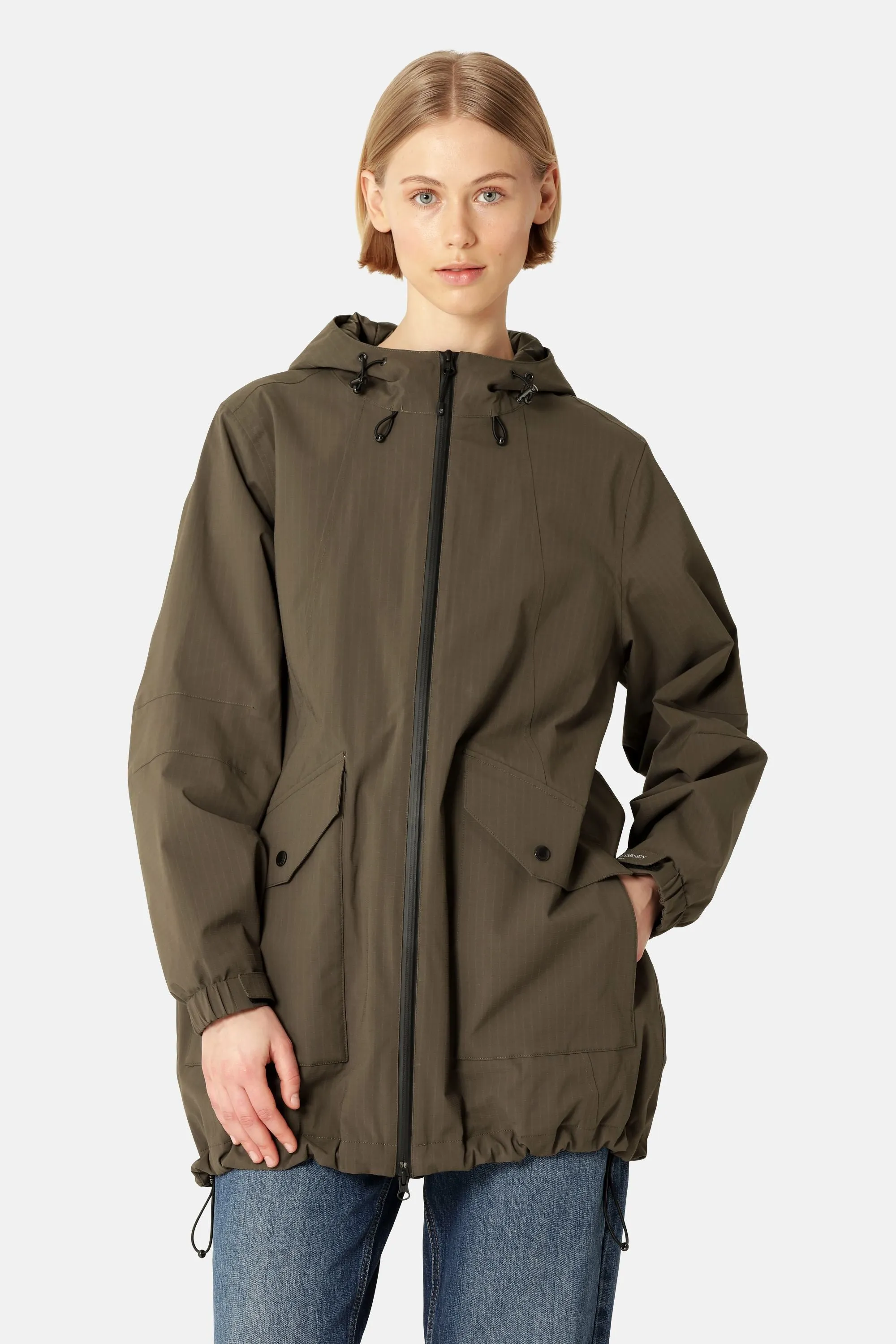 Short Winter Jacket - Wren sold by Ilse Jacobsen product image thumbnail 2