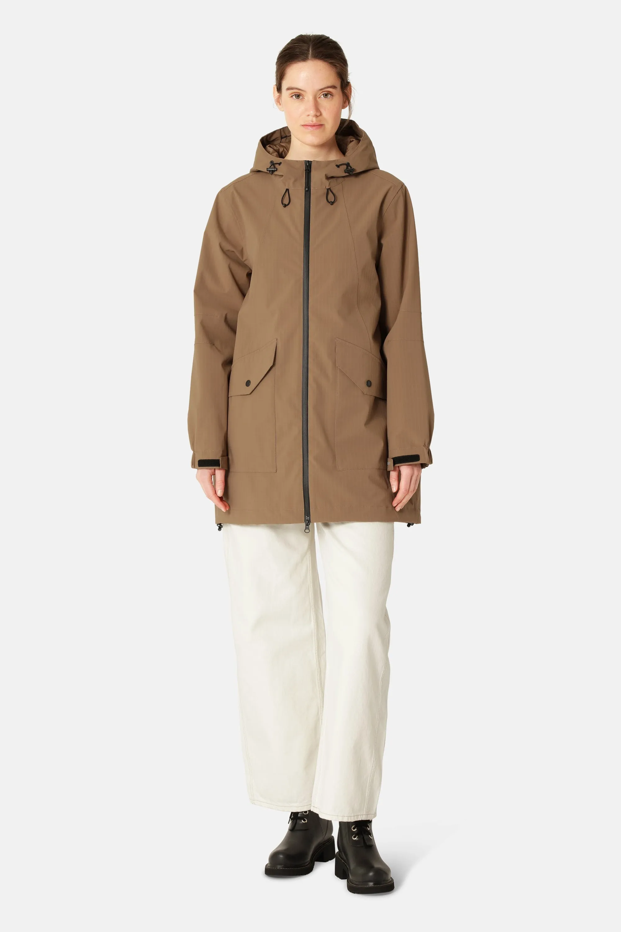 Short Winter Jacket - Mocca sold by Ilse Jacobsen