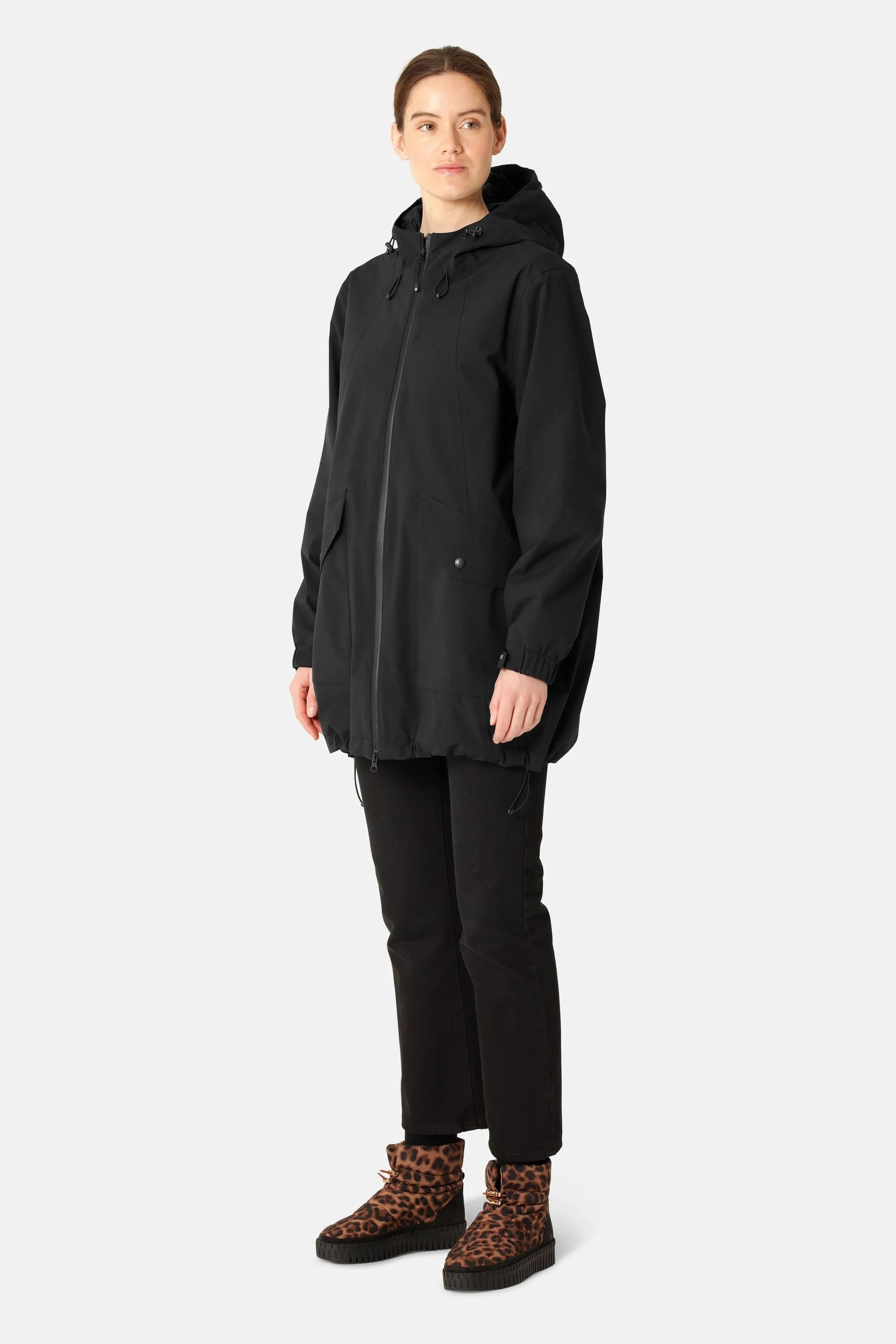 Short Winter Jacket - Black Beauty sold by Ilse Jacobsen