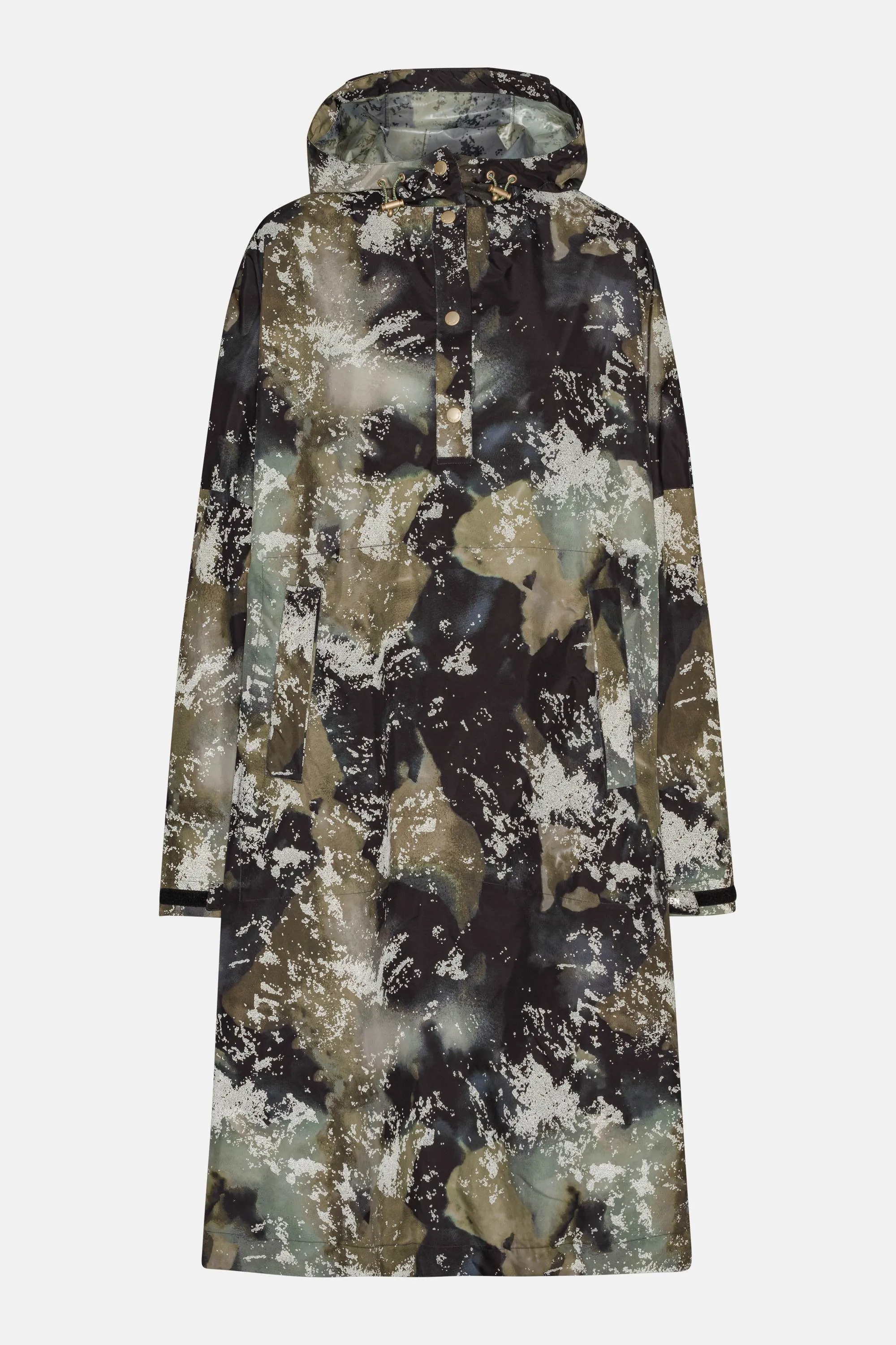Poncho Raincoat - Moss Print sold by Ilse Jacobsen product image thumbnail 5