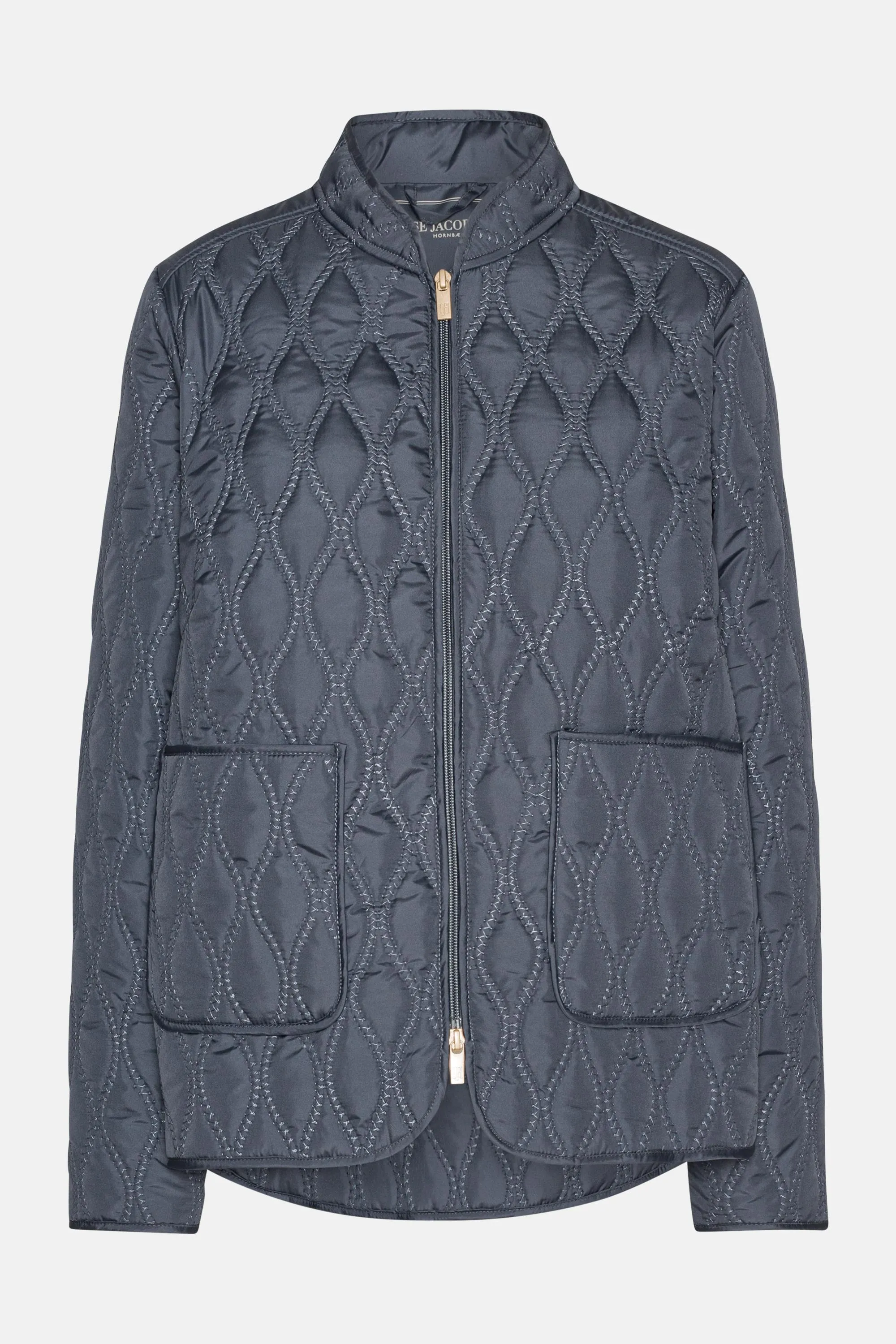 Short Quilt Jacket - Ombre Blue sold by Ilse Jacobsen product image thumbnail 5