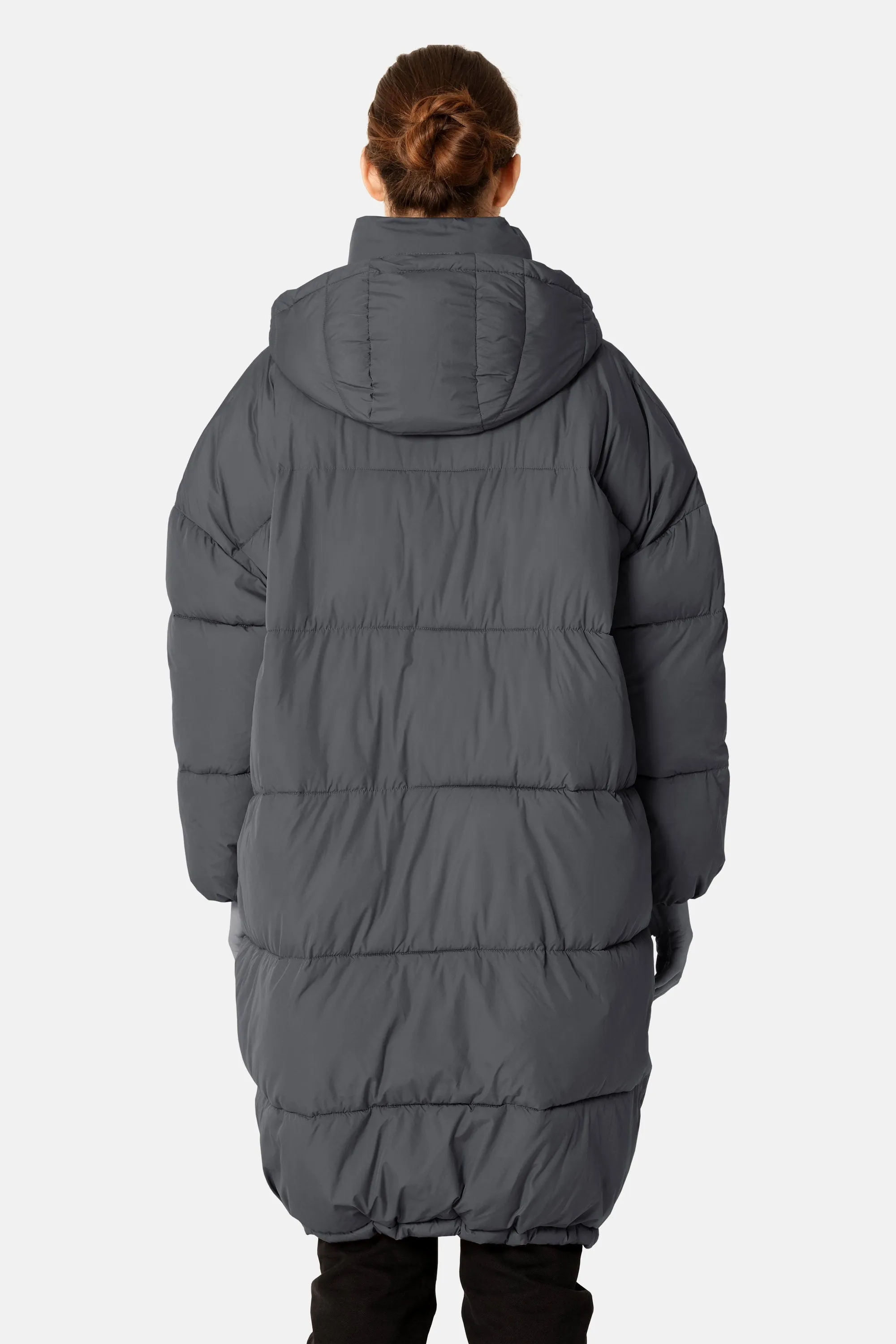 Long Padded Coat - Ombre Blue sold by Ilse Jacobsen product image thumbnail 3