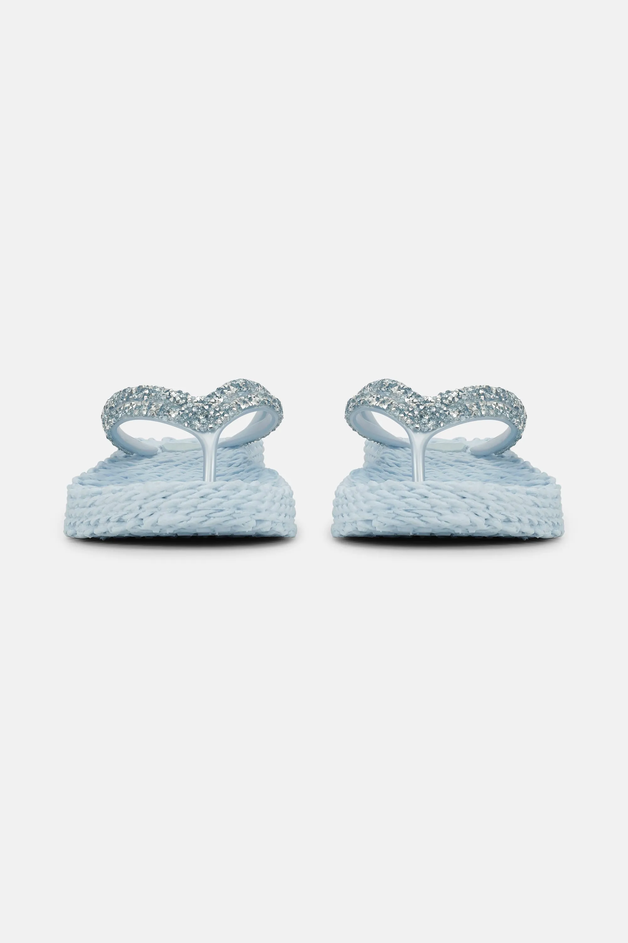 Platform Flip-flops Glitter Stones - Blue Bell sold by Ilse Jacobsen product image thumbnail 5