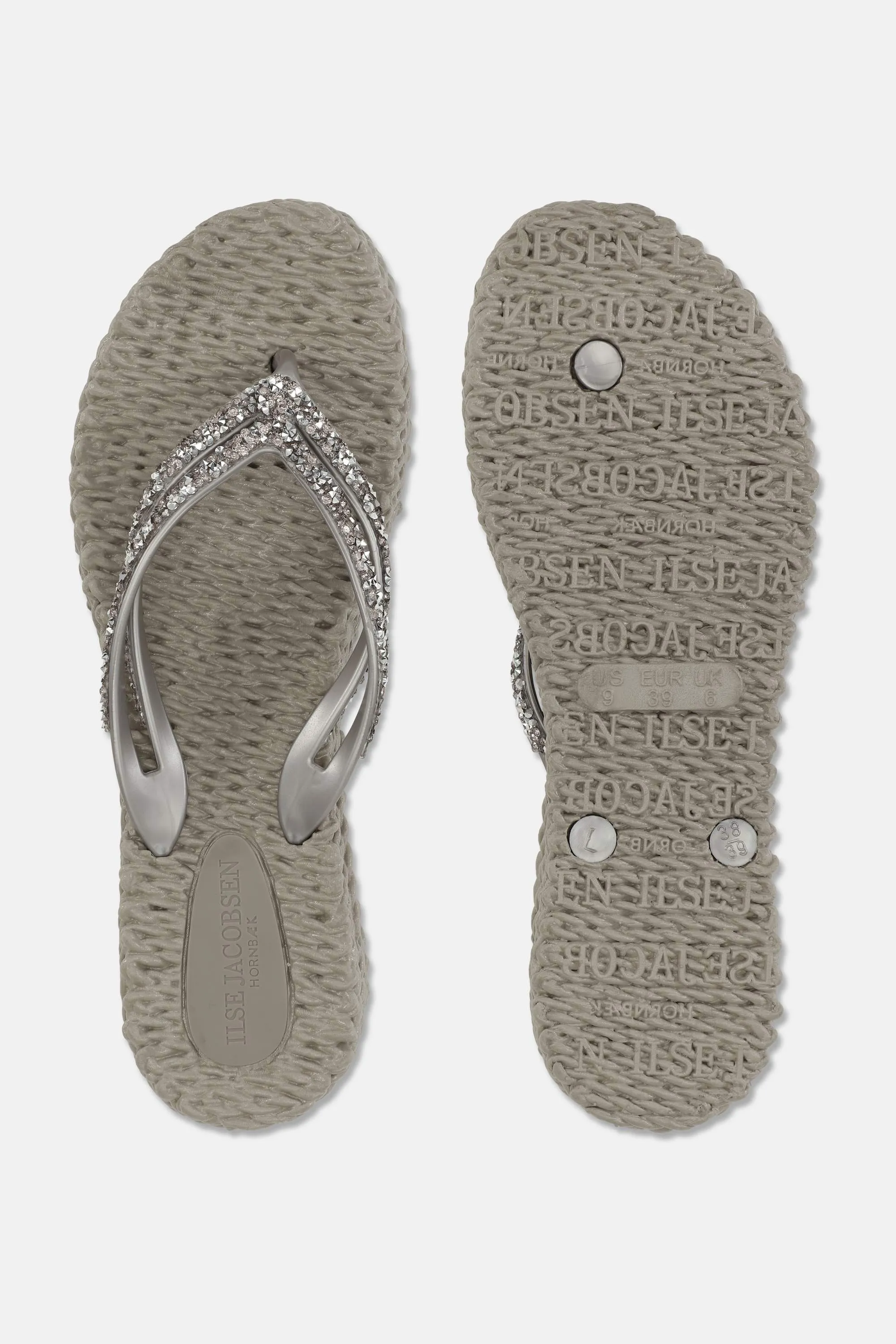 Platform Flip-flops Glitter Stones - Atmosphere sold by Ilse Jacobsen product image thumbnail 4