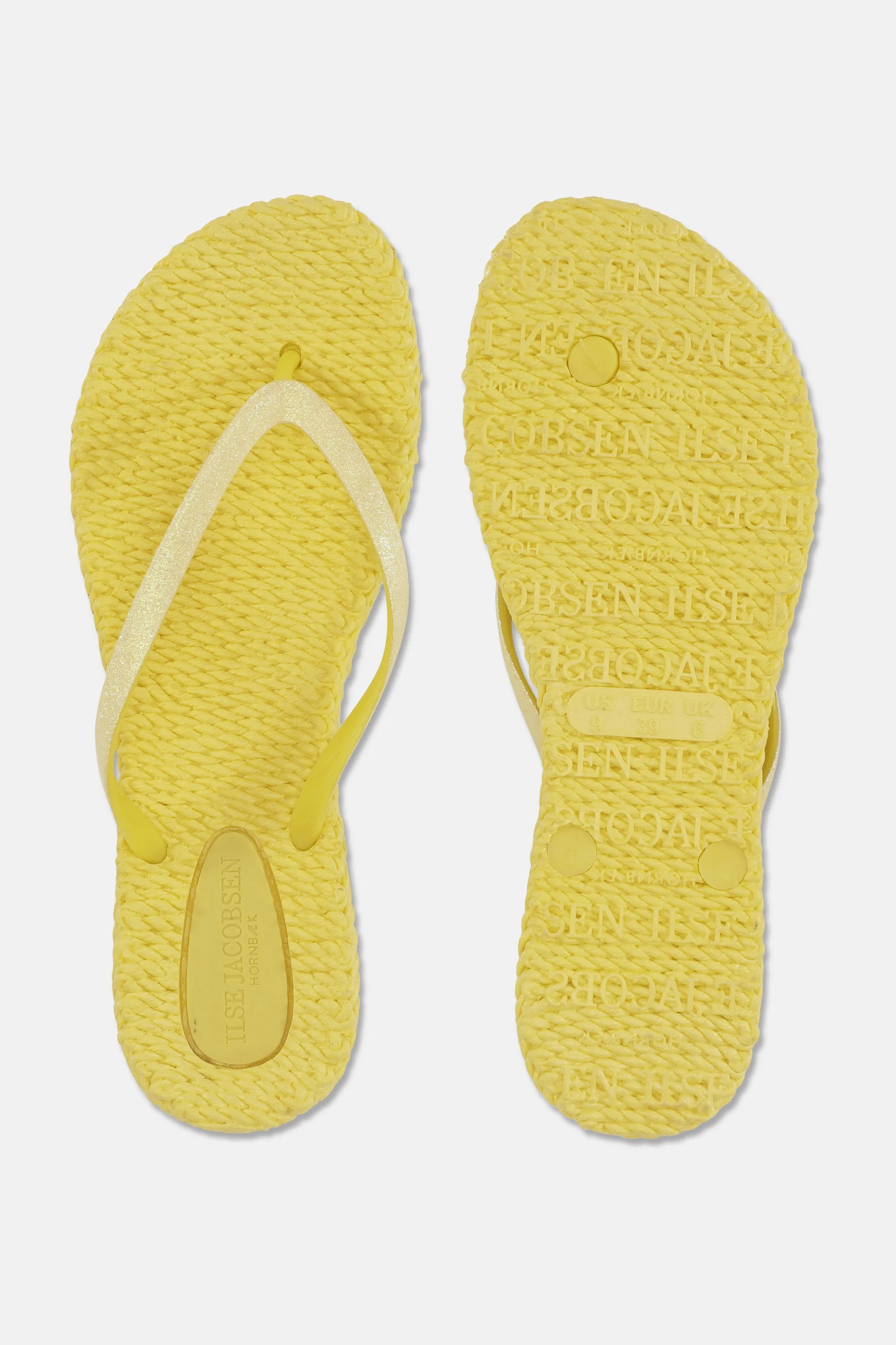 Flip-flops Glitter - Pale Banana sold by Ilse Jacobsen product image thumbnail 4