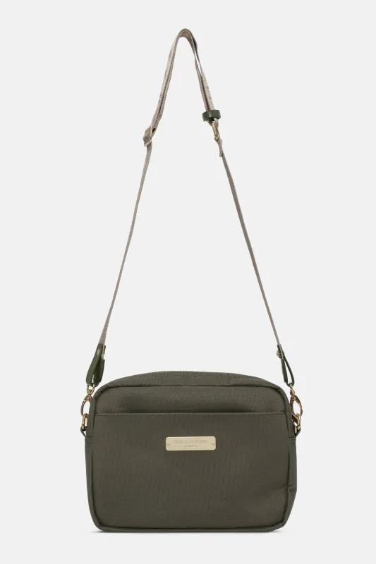 Travel Crossbody Bag - Army sold by Ilse Jacobsen