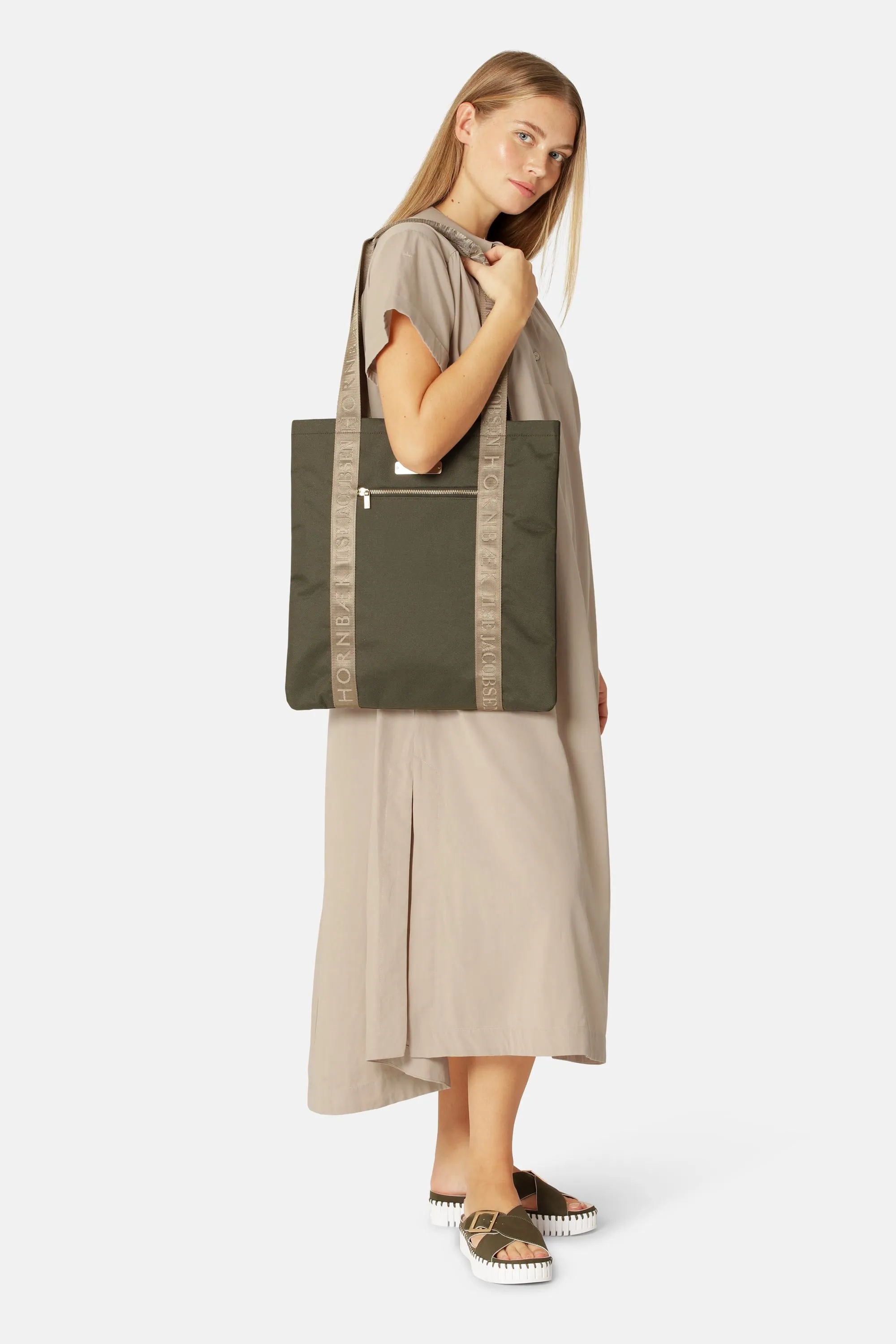Tote Travel Bag - Army sold by Ilse Jacobsen product image thumbnail 5