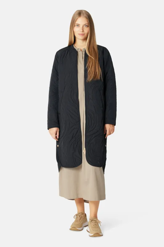 Quilt Jacket - Dark Indigo sold by Ilse Jacobsen