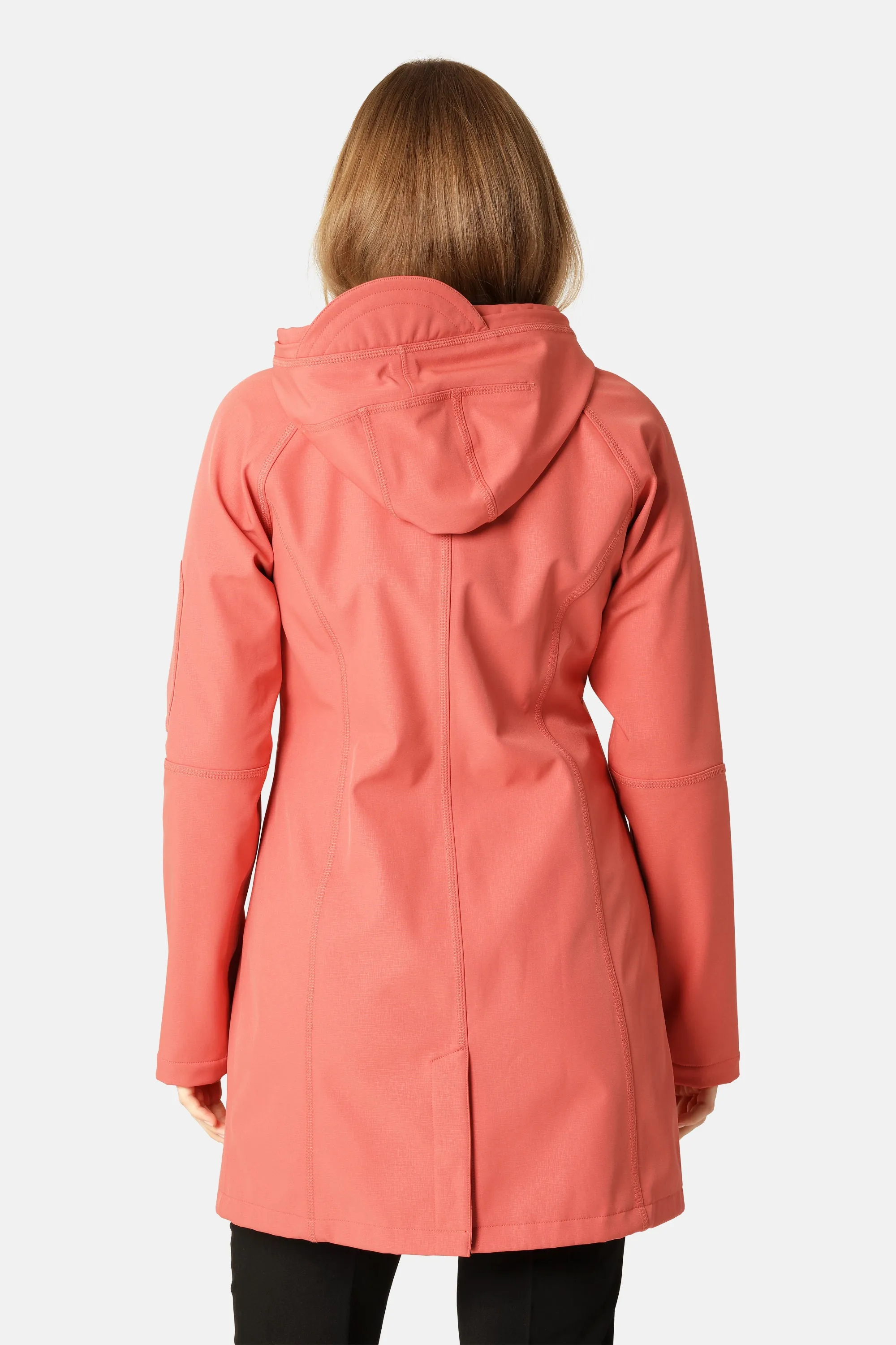 Softshell Raincoat - Spiced Coral sold by Ilse Jacobsen product image thumbnail 3