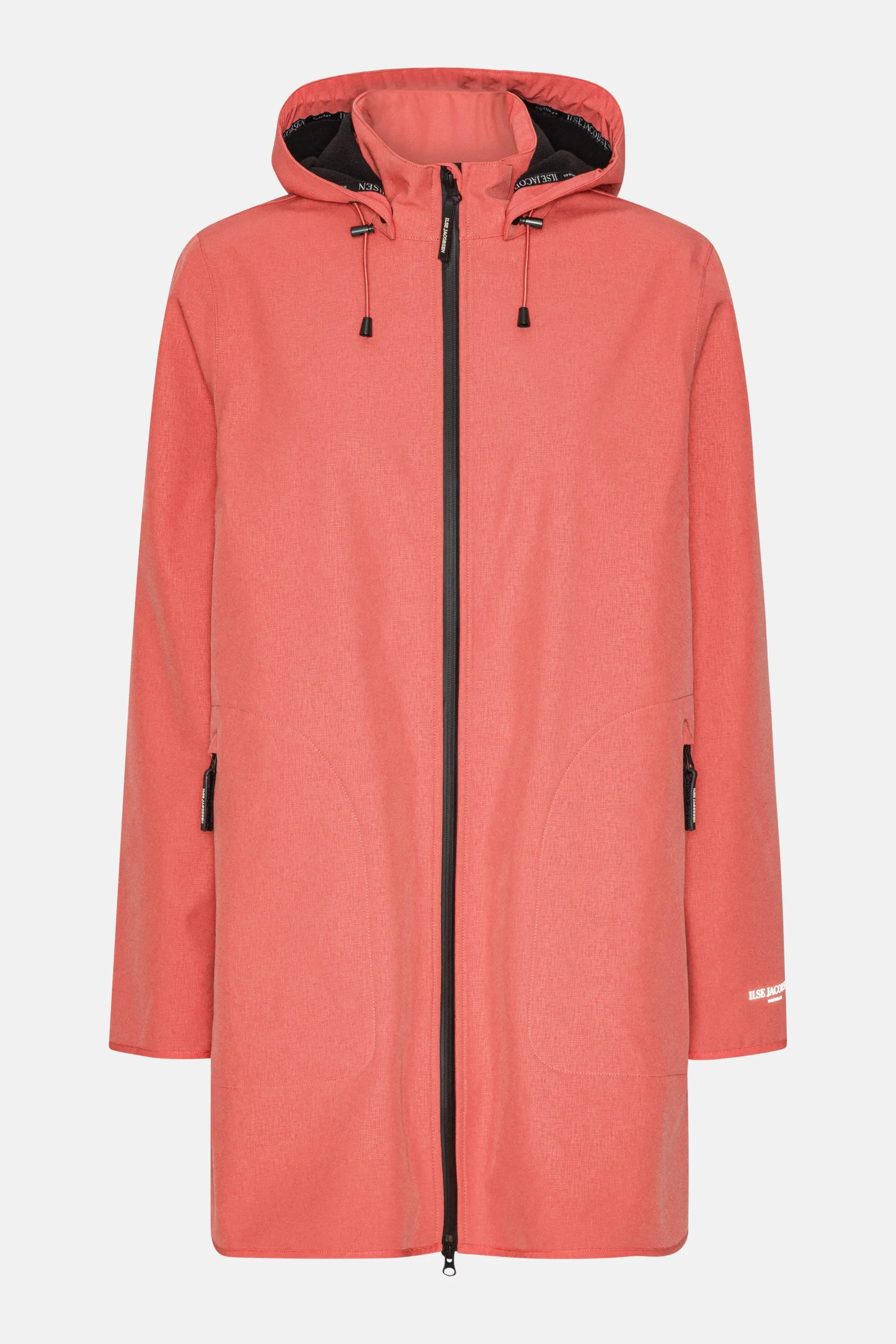 Softshell Raincoat A-line - Spiced Coral sold by Ilse Jacobsen product image thumbnail 5