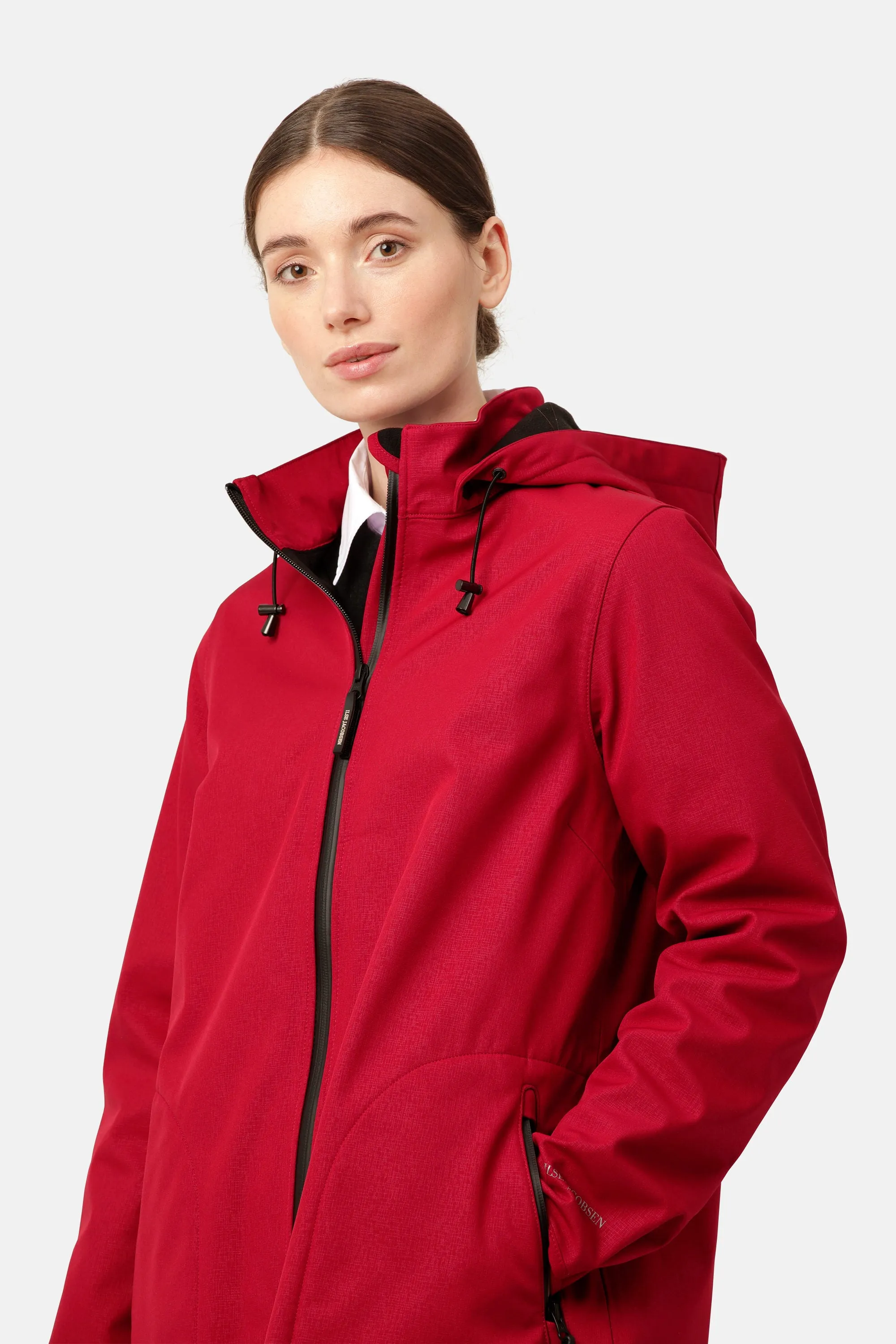 Softshell Raincoat A-line - Fire sold by Ilse Jacobsen product image thumbnail 4