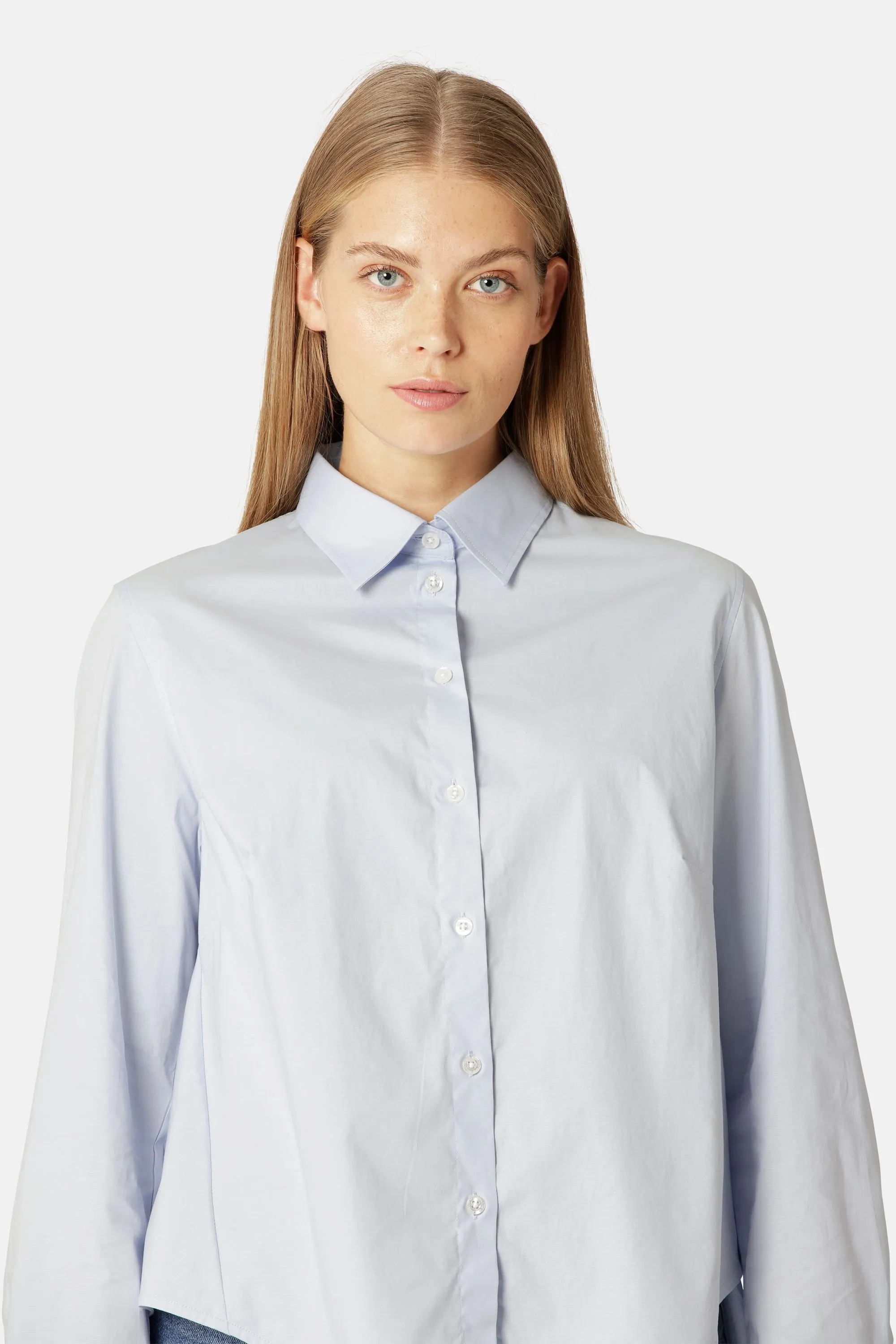 Shirt Flowy Back - Heather sold by Ilse Jacobsen product image thumbnail 4