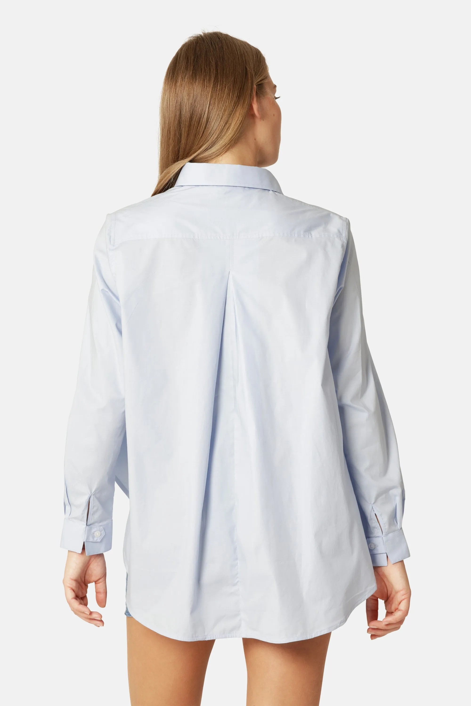 Shirt Flowy Back - Heather sold by Ilse Jacobsen product image thumbnail 3