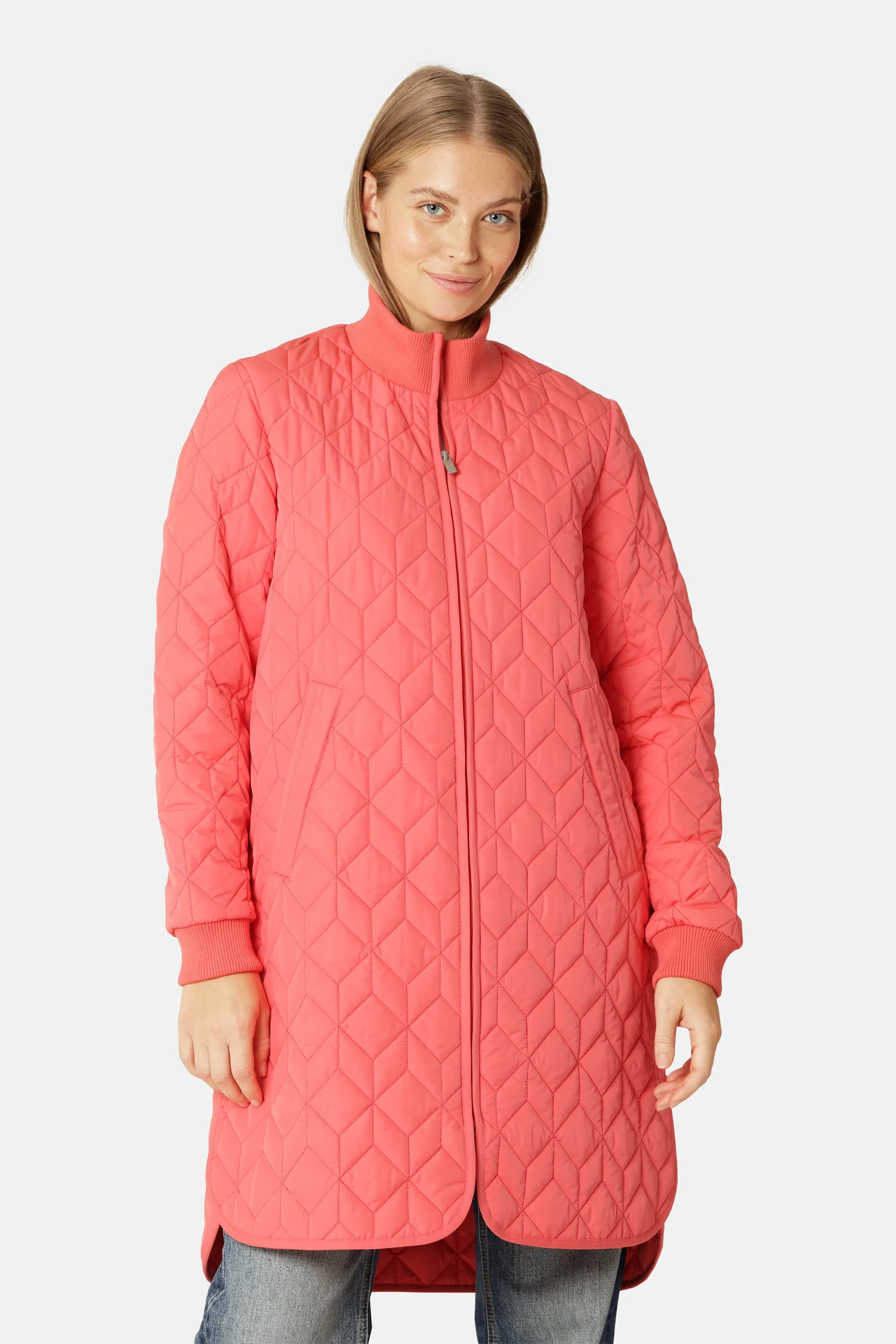 Long Padded Quilt Jacket - Dubarry sold by Ilse Jacobsen product image thumbnail 2