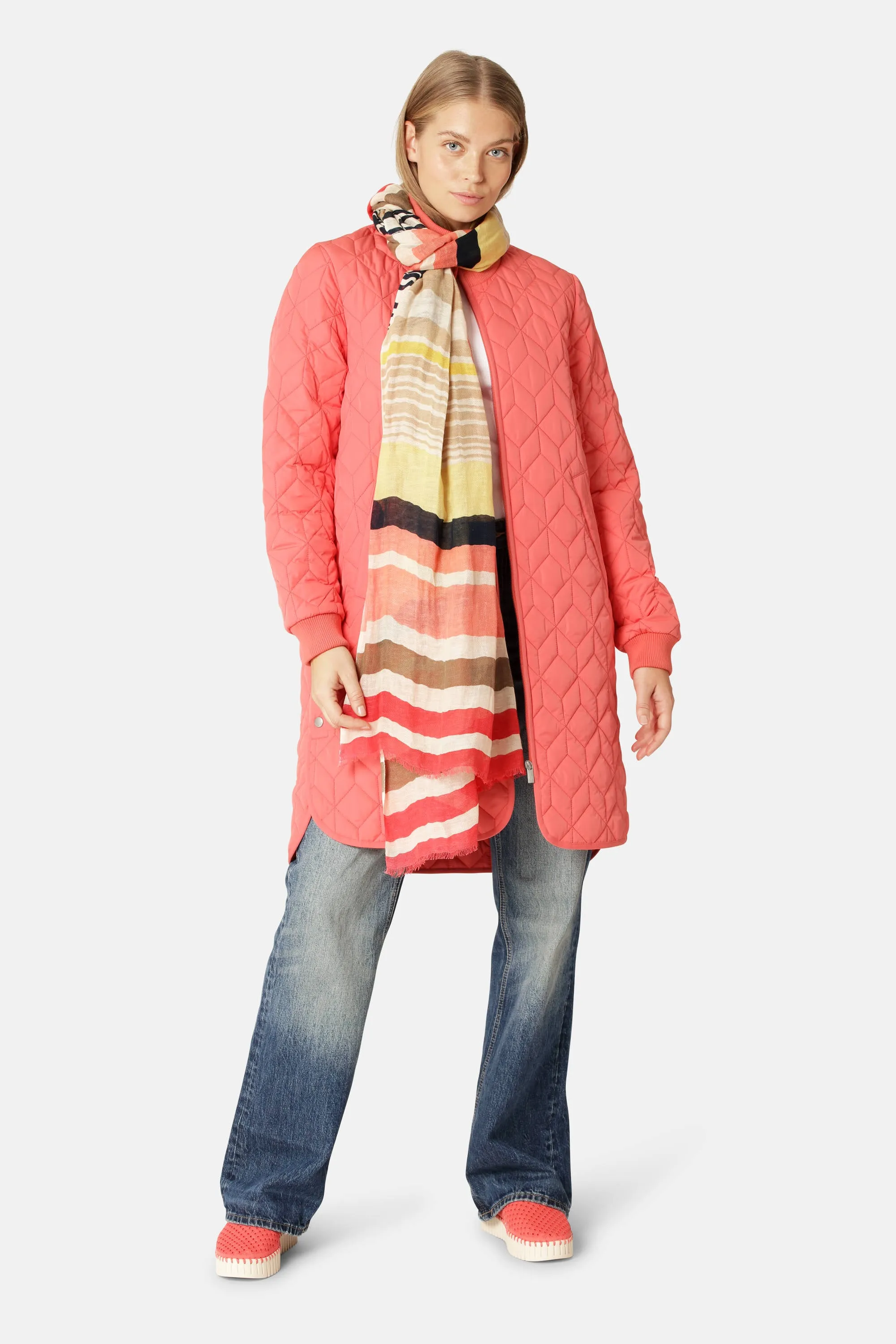 Long Padded Quilt Jacket - Dubarry sold by Ilse Jacobsen