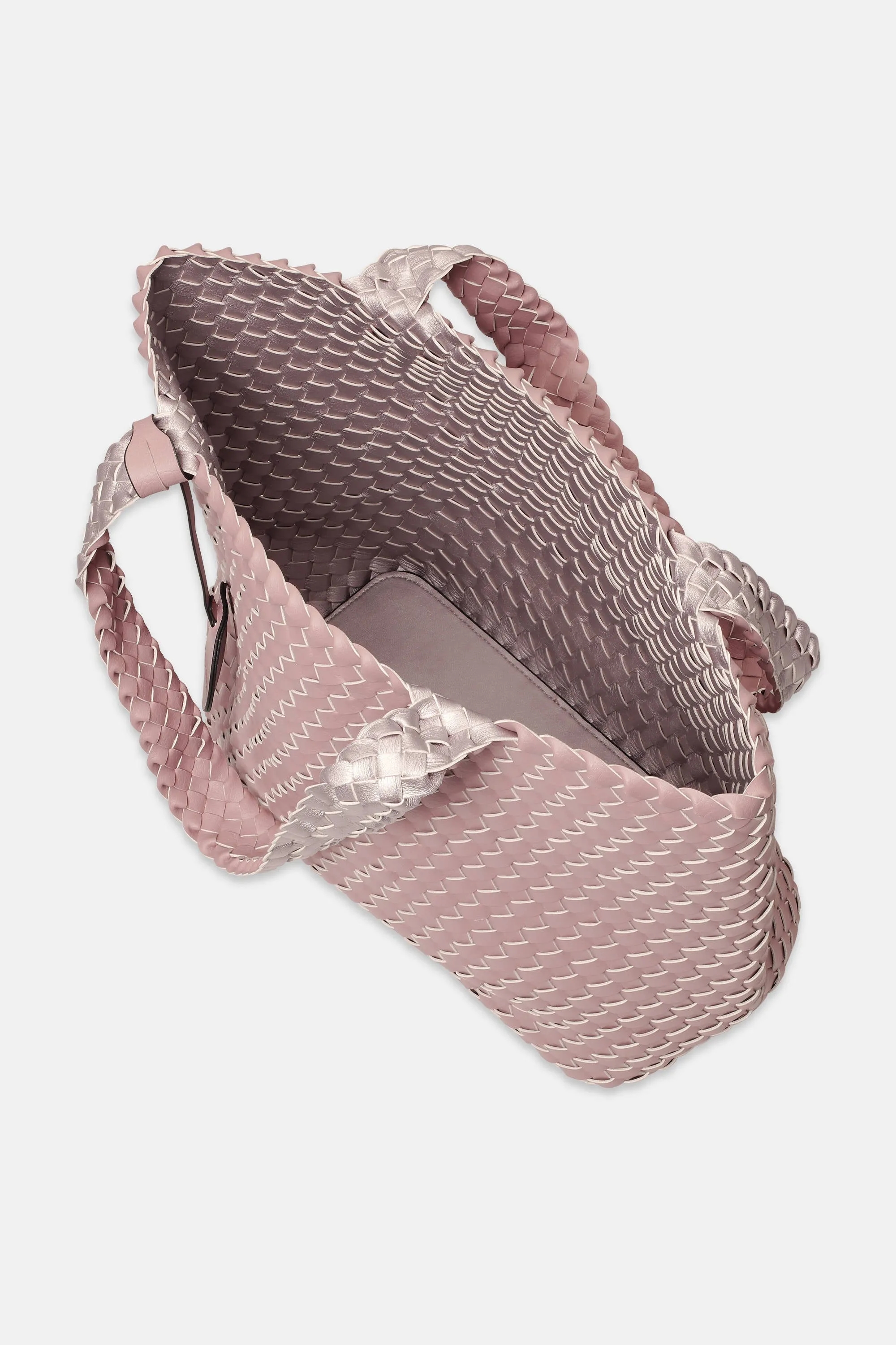 Tote Bag Braided - Adobe Rose Lotus sold by Ilse Jacobsen product image thumbnail 4