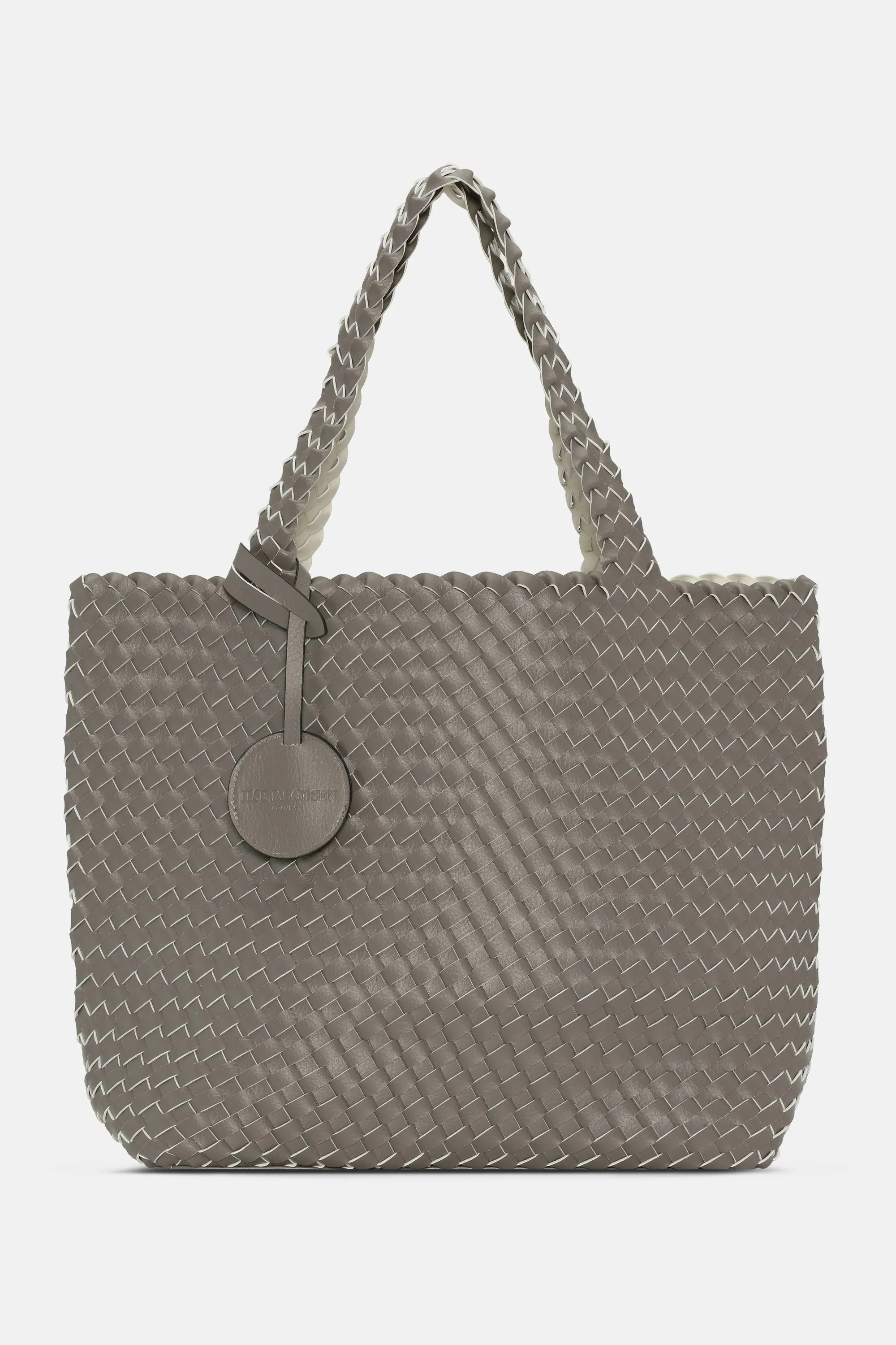Tote Bag Braided - Falcon Eggwhite sold by Ilse Jacobsen