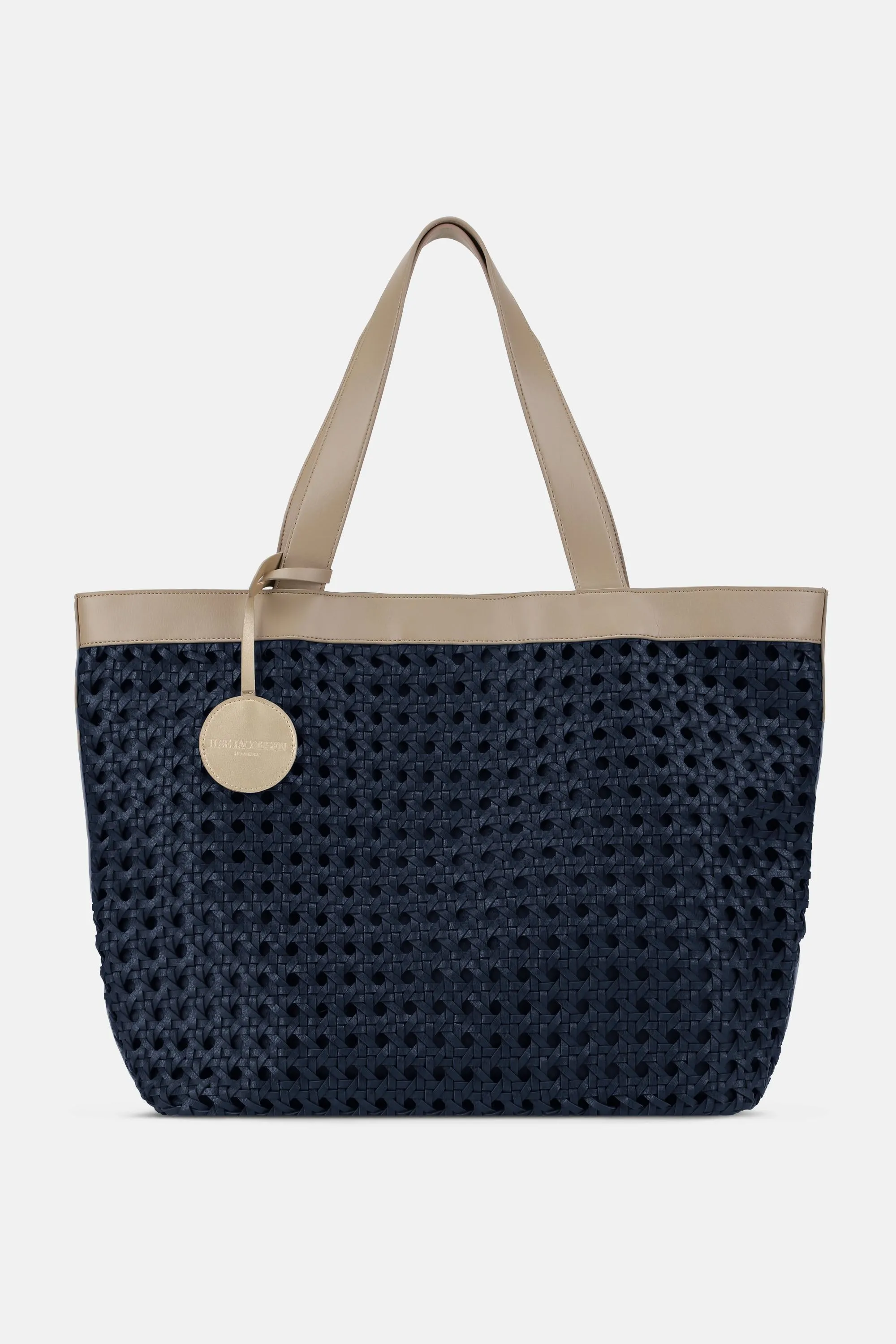 Large Beach Bag - Dark Indigo Sand Pile sold by Ilse Jacobsen